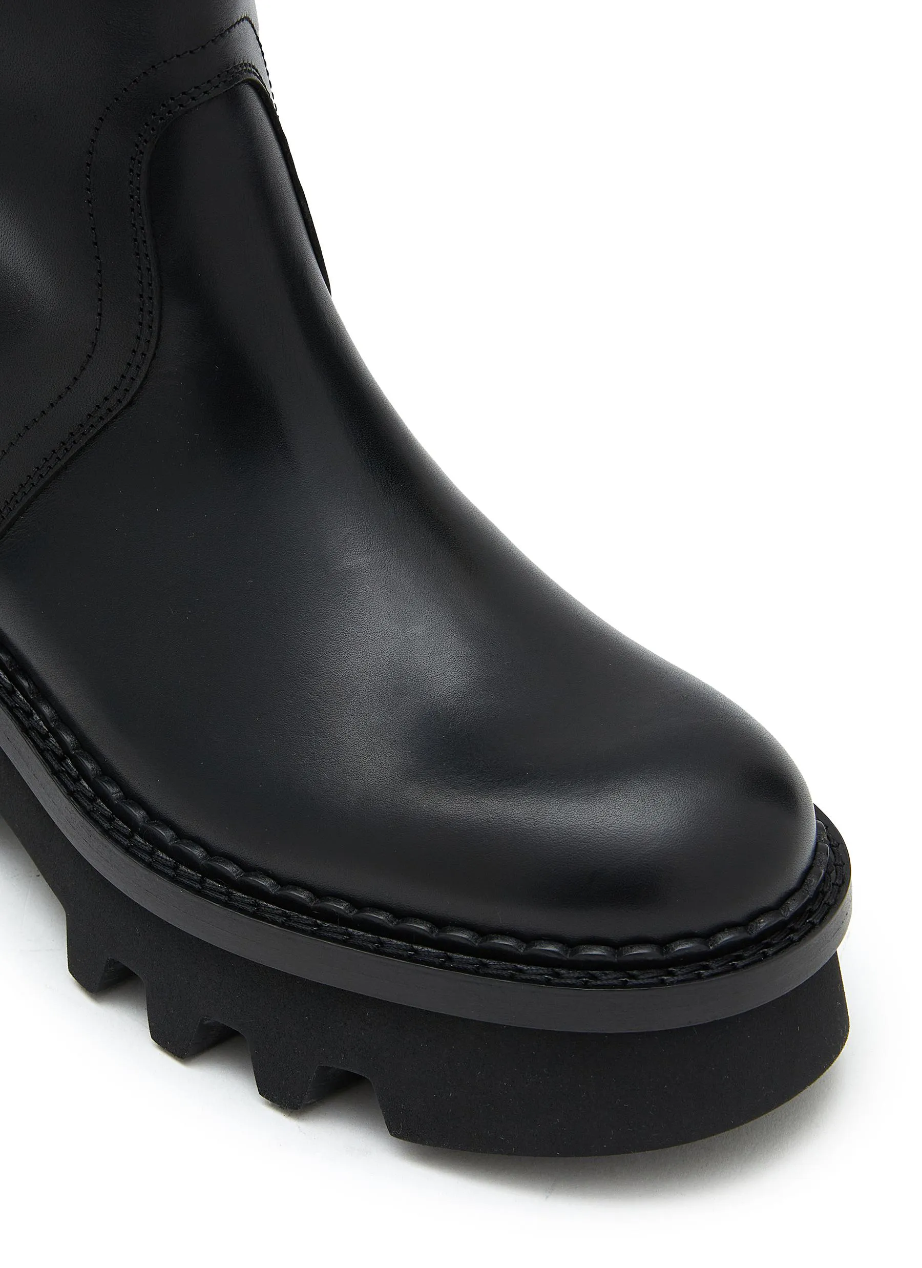 -----------CHLOÉ  ---- ------------ ----Owena Tall Leather Boots --