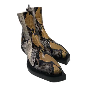 1017 ALYX 9SM Ankle Boots EU 36 Animal Pattern