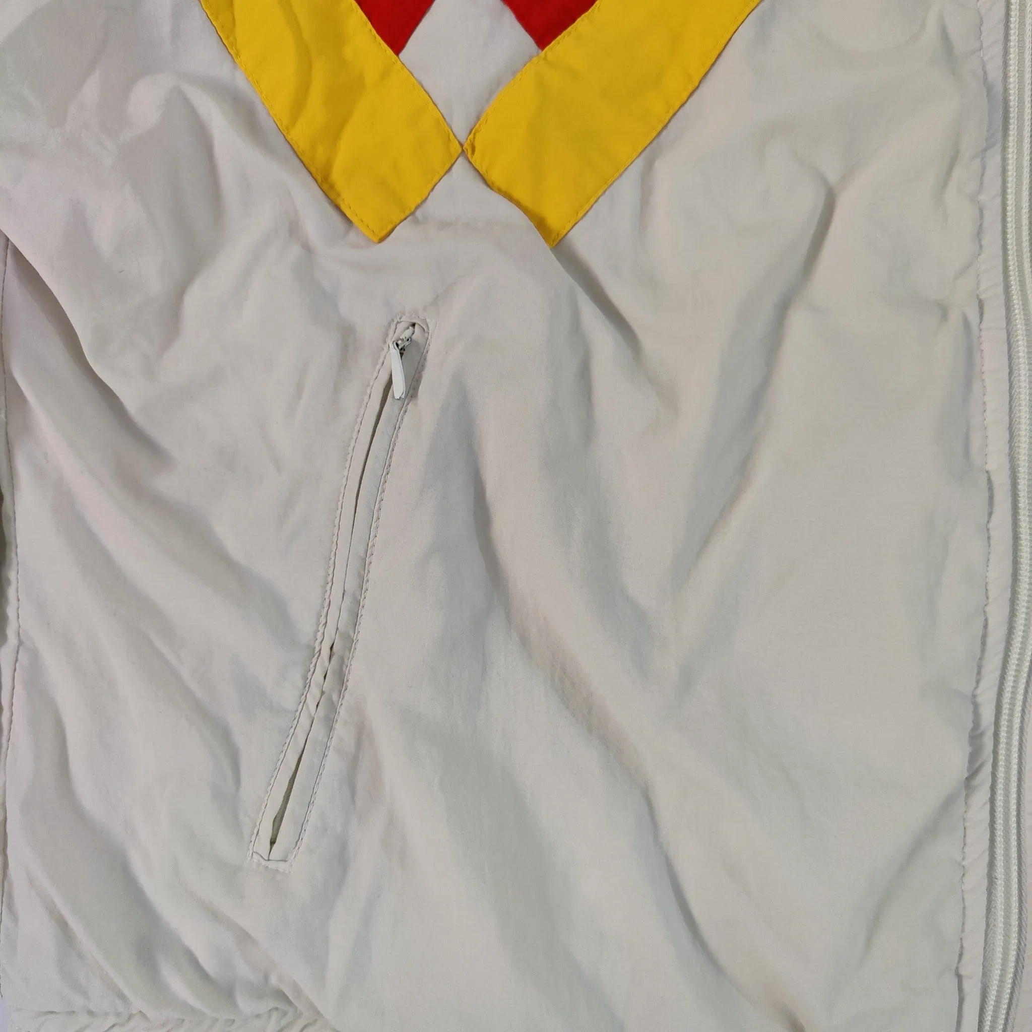 1990 white Germany Adidas jacket