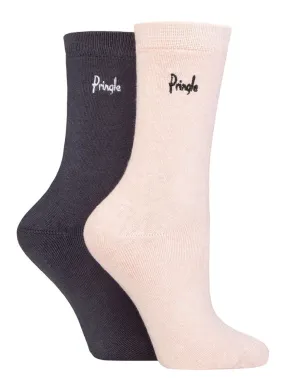 2 Pairs Women's Bamboo Boot Socks - Pringle: Buy Now!