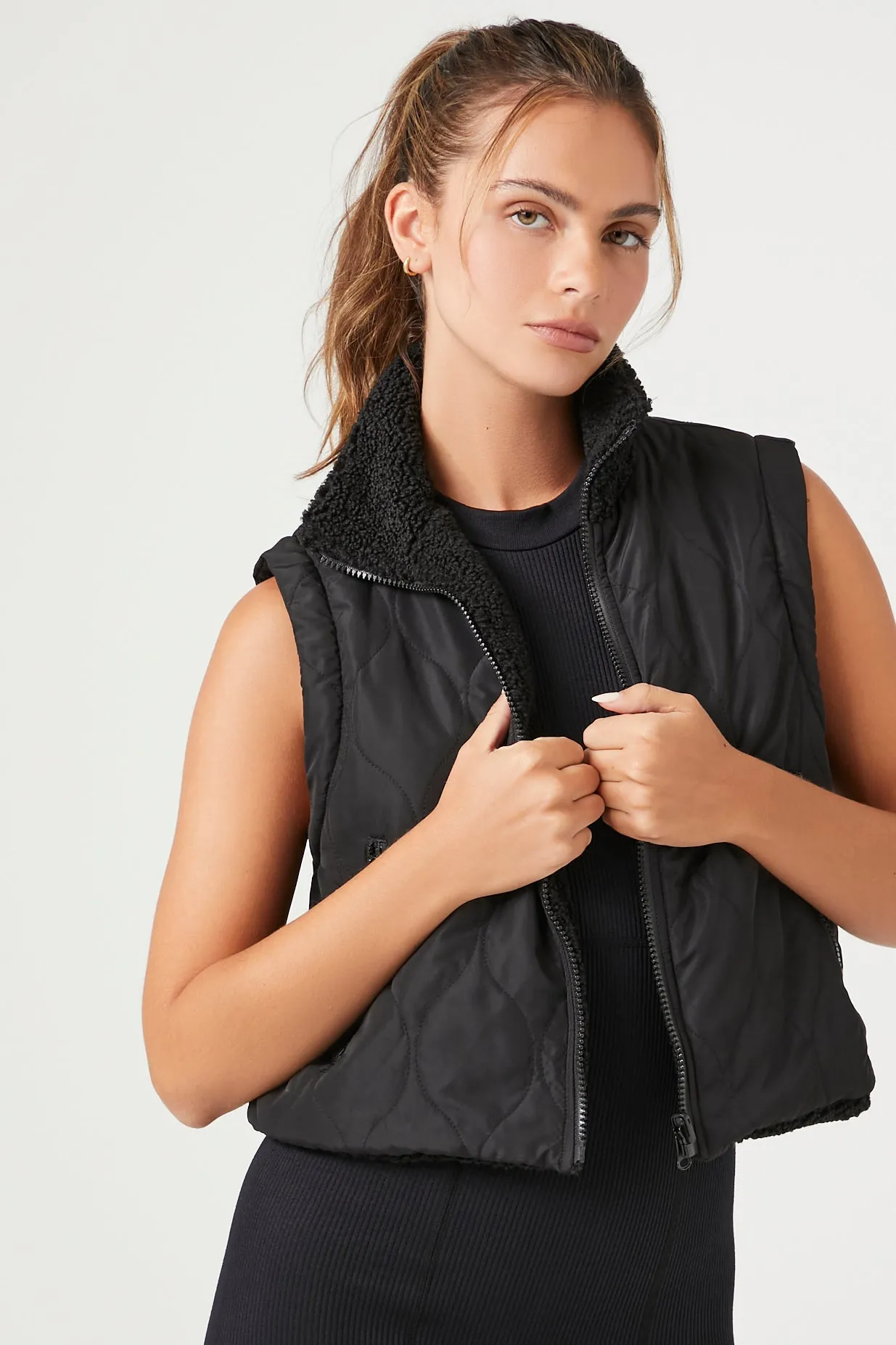 Active Puffer Vest - Reversible