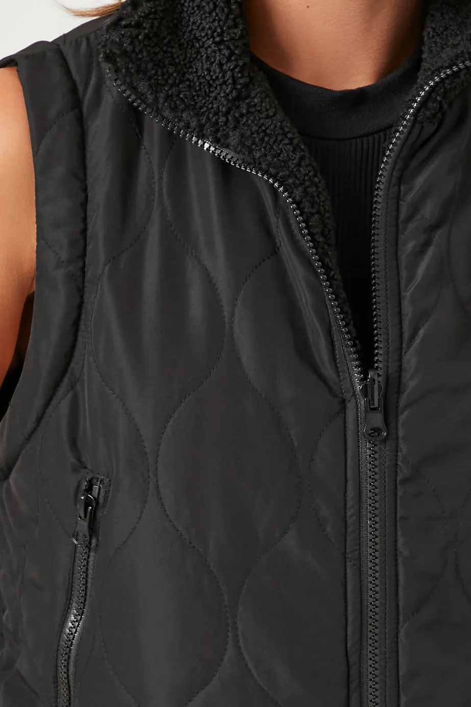 Active Puffer Vest - Reversible