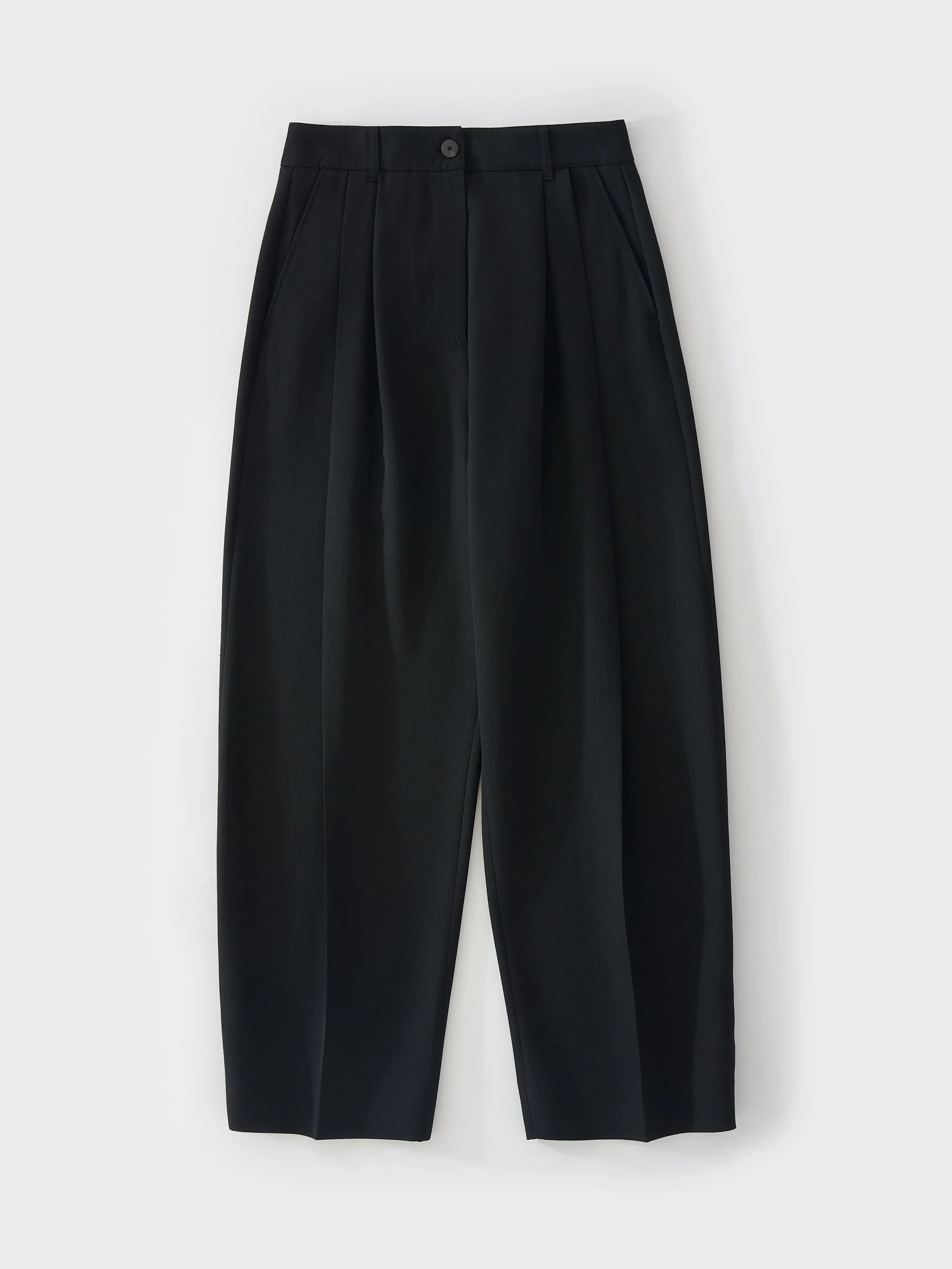 Acuna Black Wool Pants