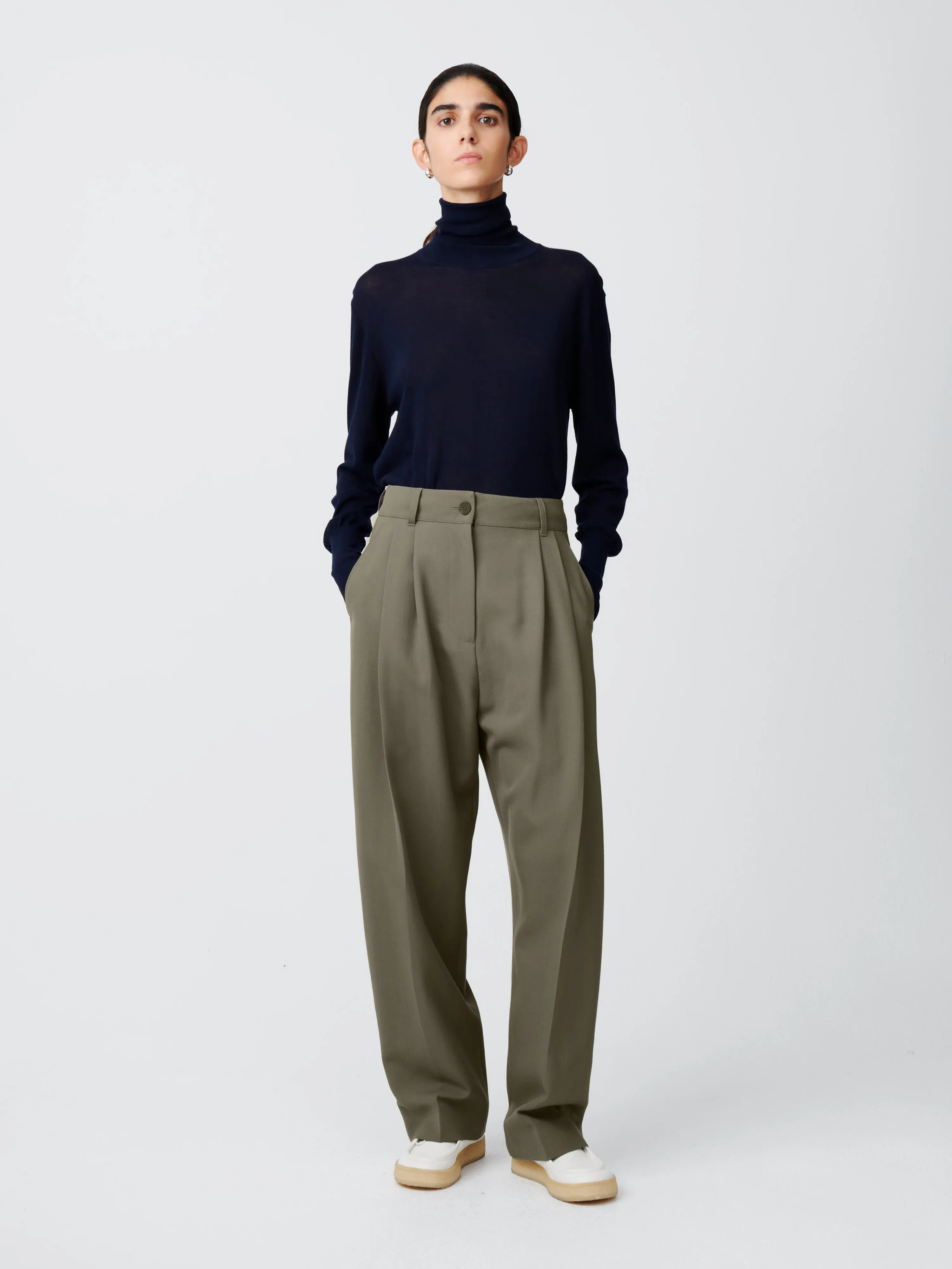 Acuna Wool Pant - Reed.