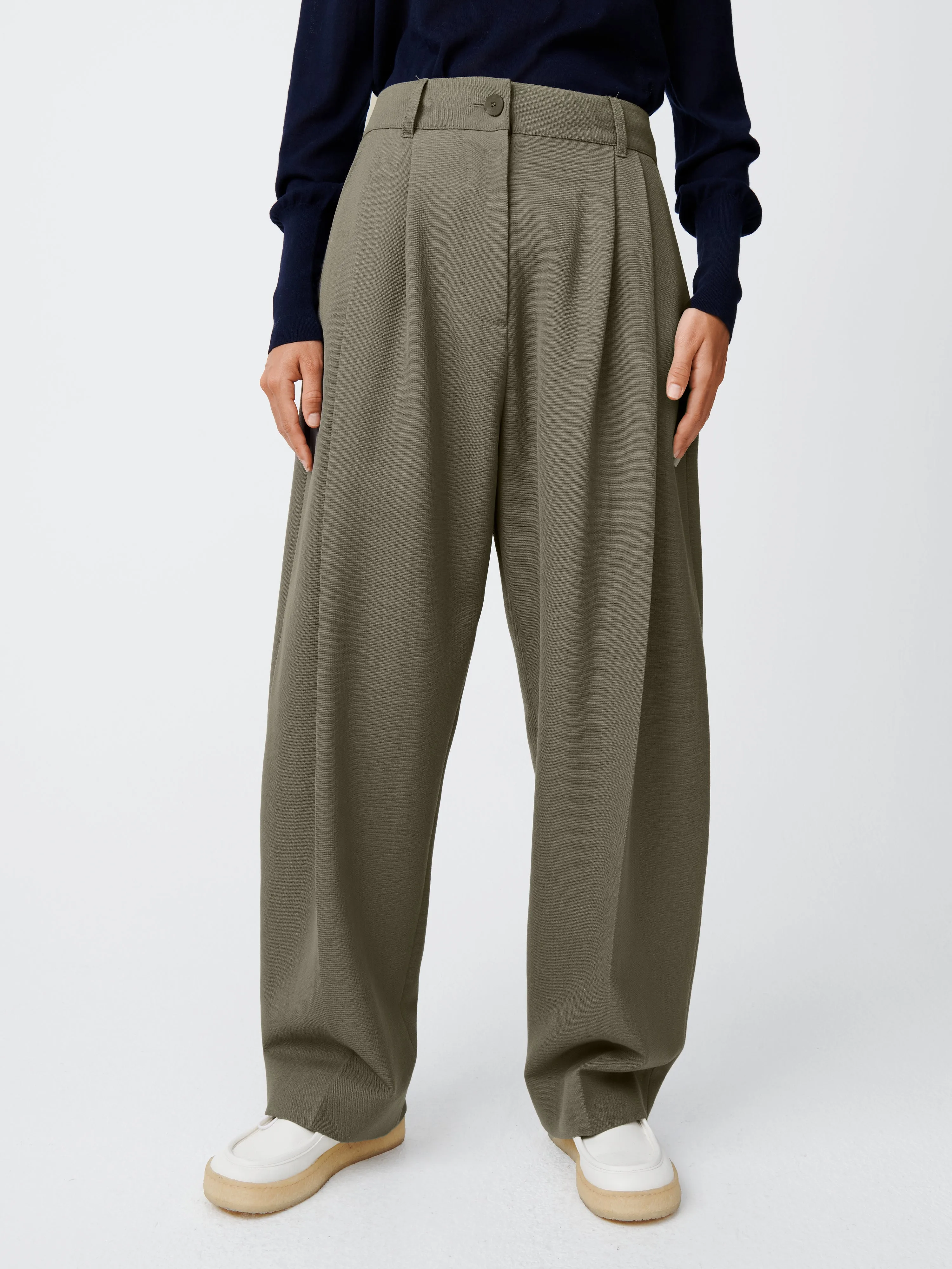 Acuna Wool Pant - Reed.