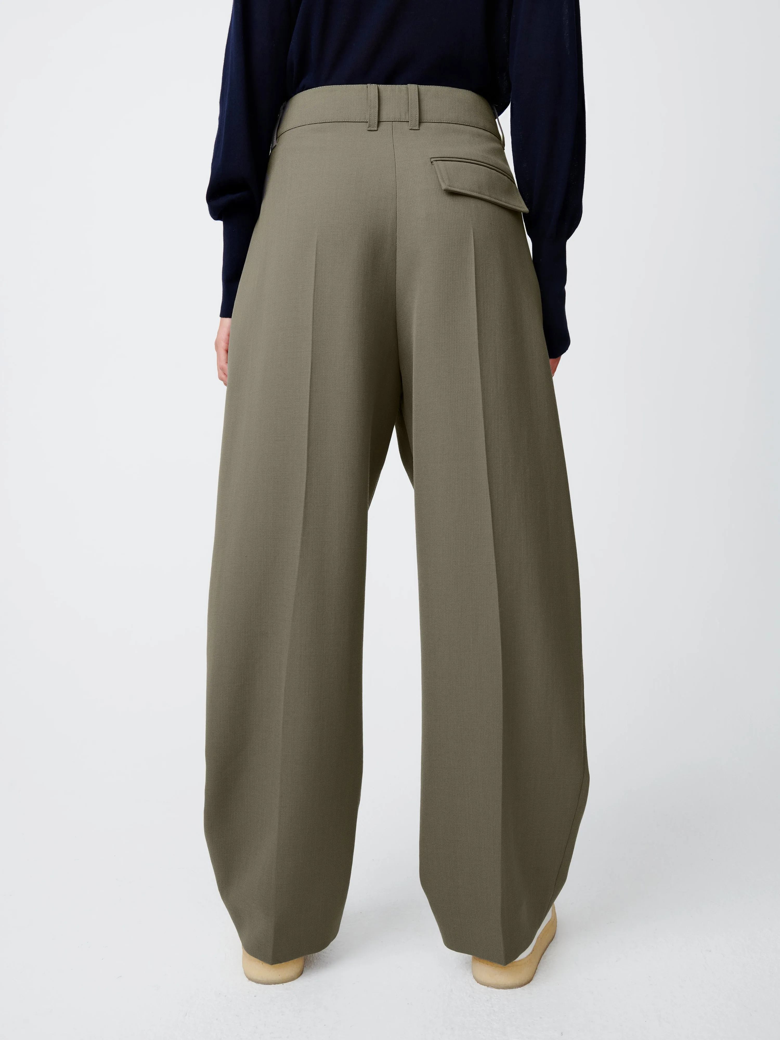 Acuna Wool Pant - Reed.