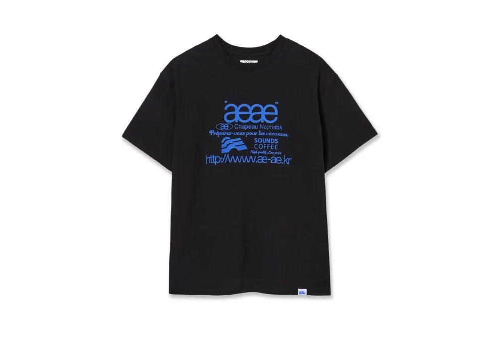 AEAE  |Unisex Street Style Collaboration Short Sleeves Oversized