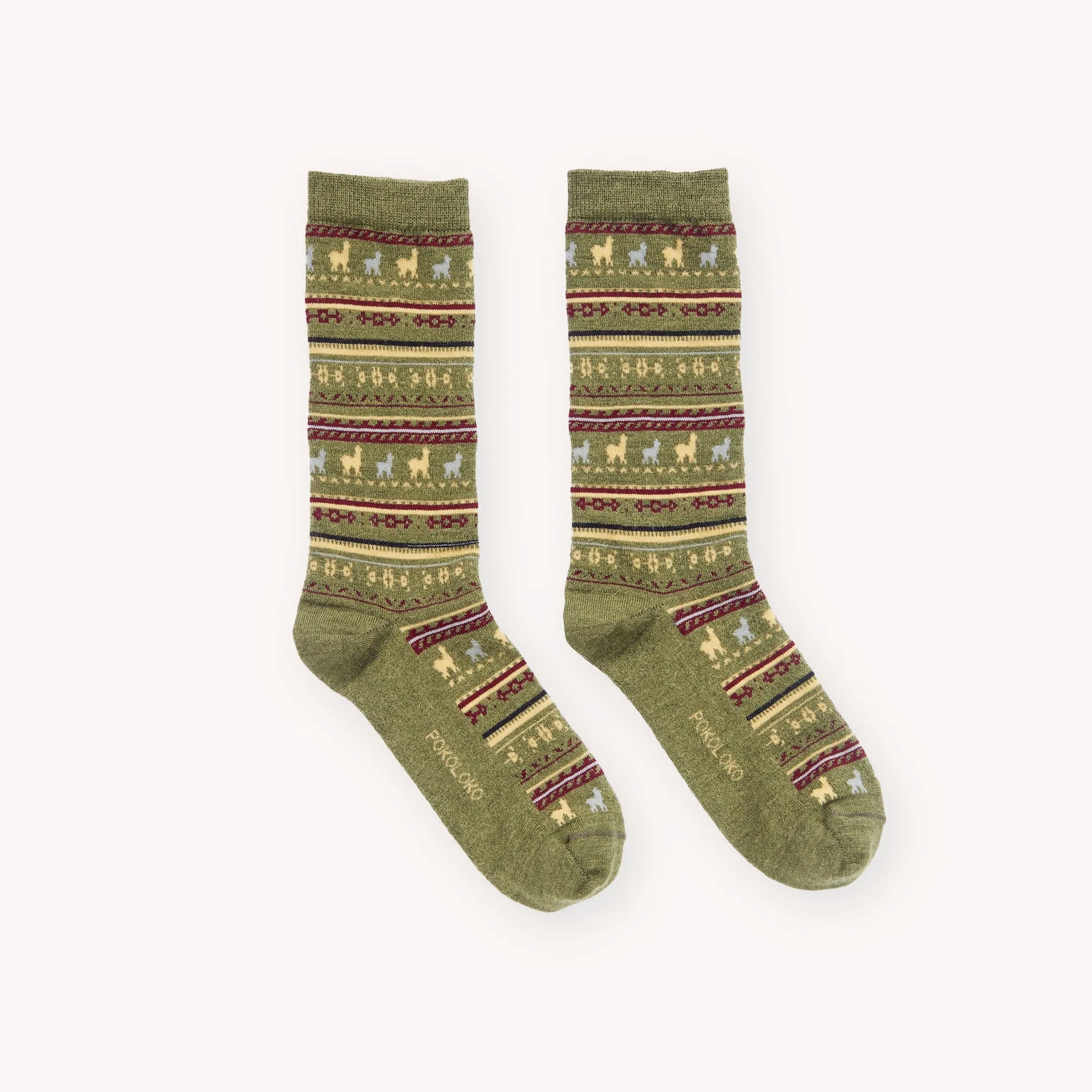 Alpaca Socks - Peruvian Print | Pokoloko