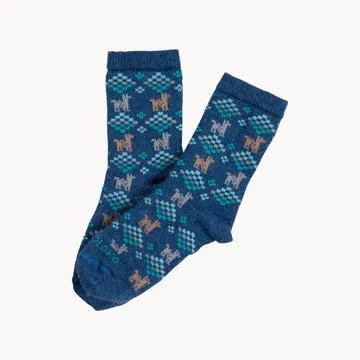 Alpaca Socks - Peruvian Print | Pokoloko