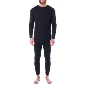 Alpine Swiss Mens Thermal Underwear Long John Set Waffle Knit Top & Bottom Base Layer