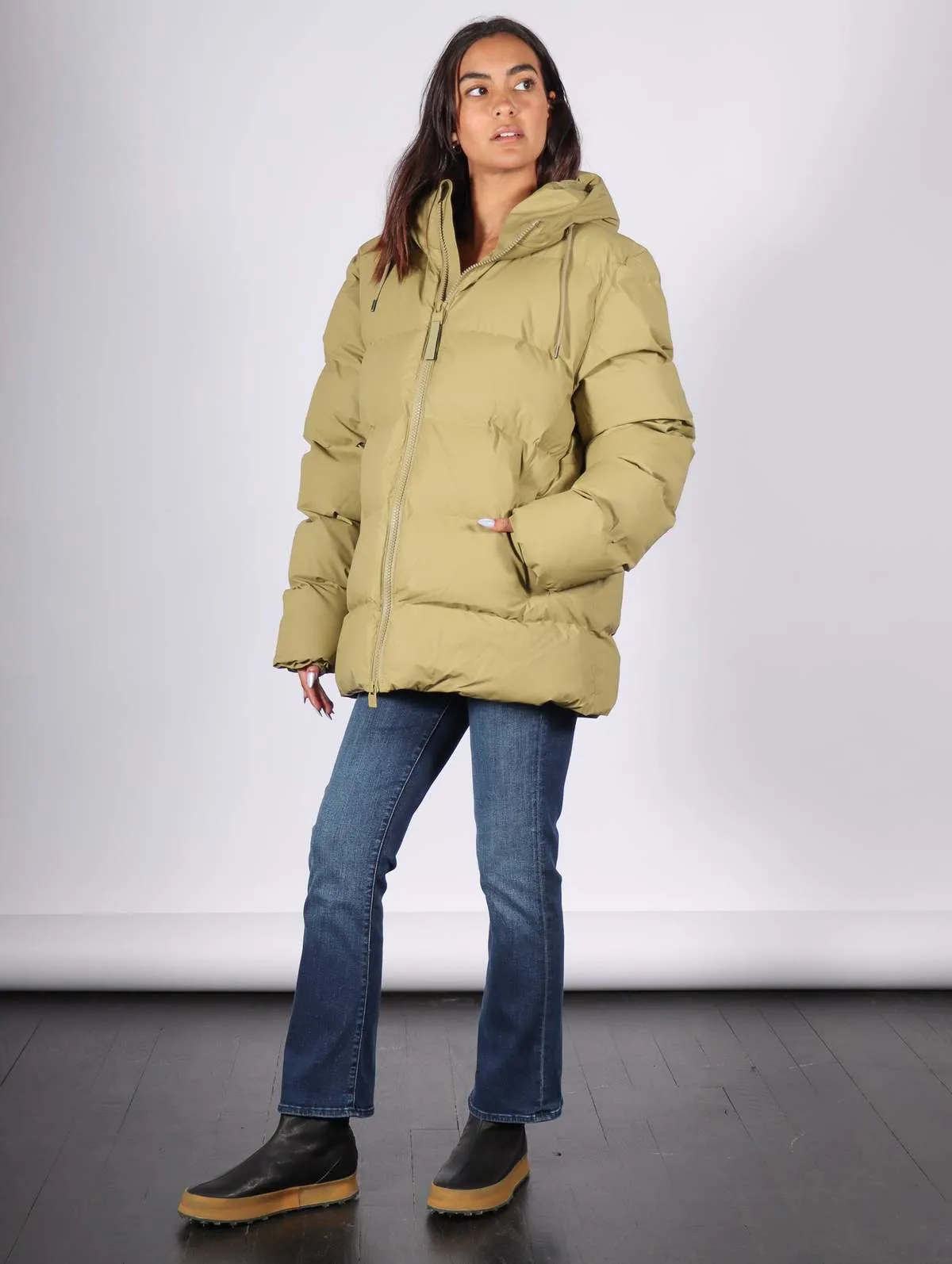 Alta Puffer Jacket - Khaki