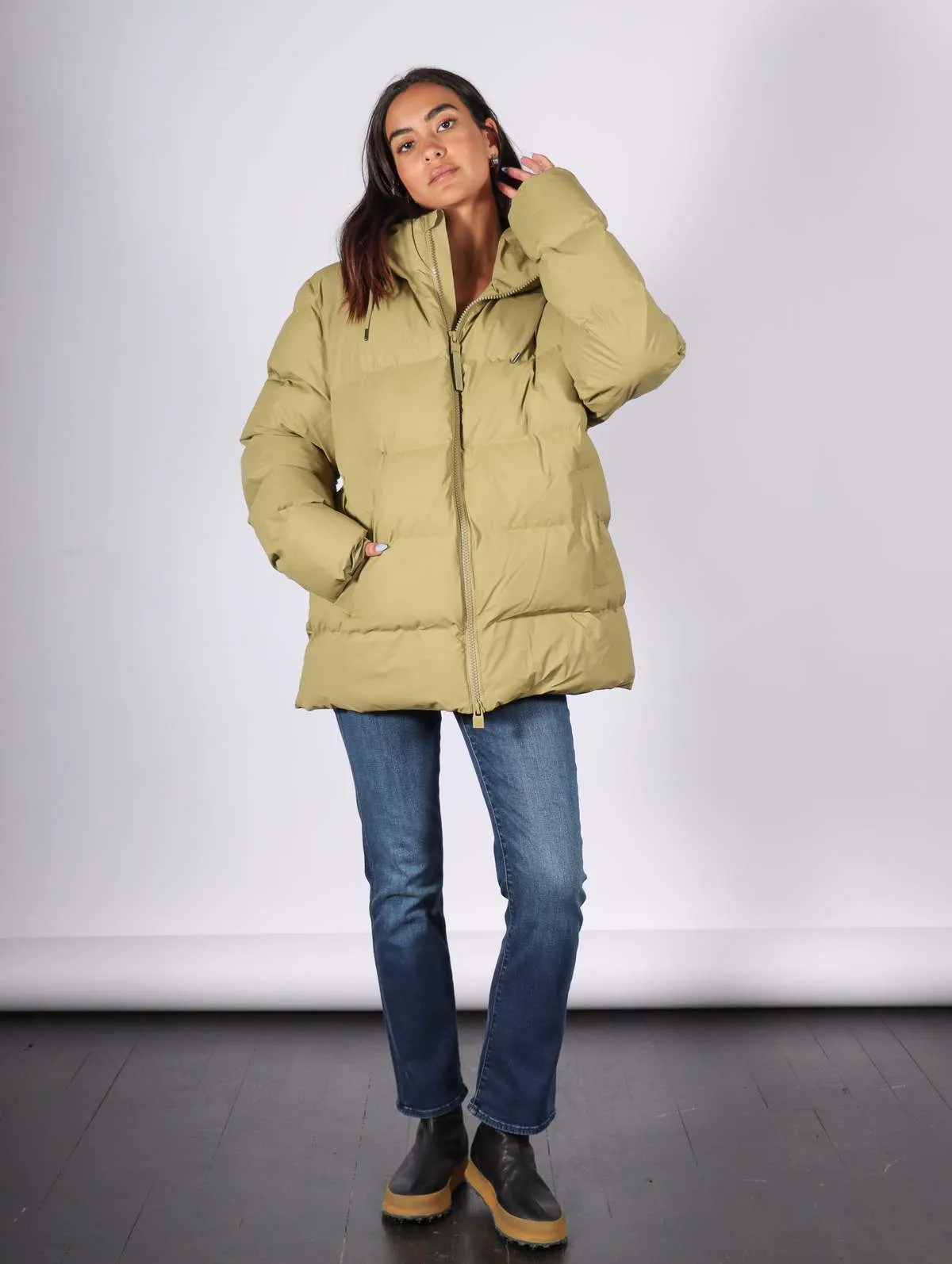 Alta Puffer Jacket - Khaki