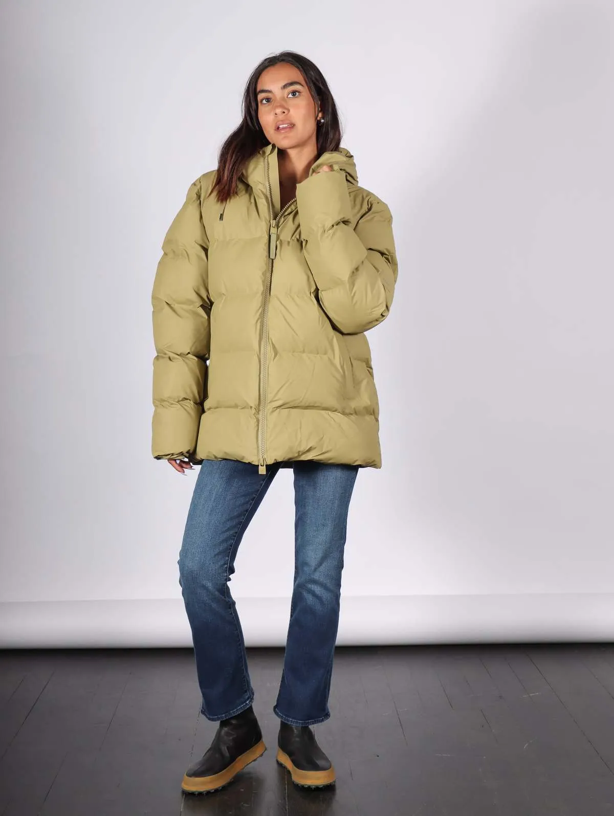 Alta Puffer Jacket - Khaki