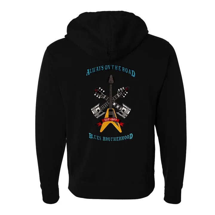 Always on the Road Zip-Up Hoodie (Unisex)