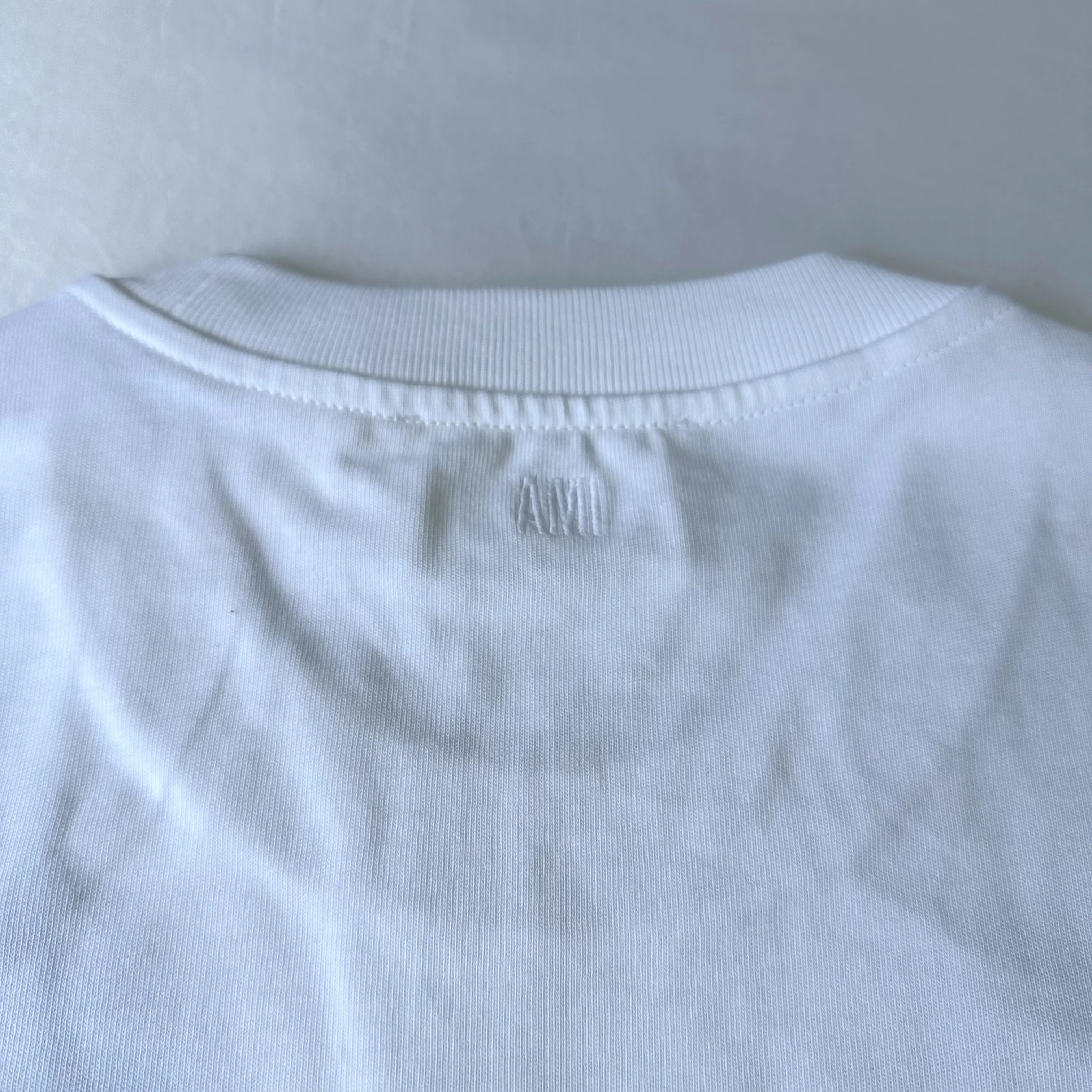 AMI PARIS  |Crew Neck Unisex Plain Cotton Short Sleeves Oversized Logo