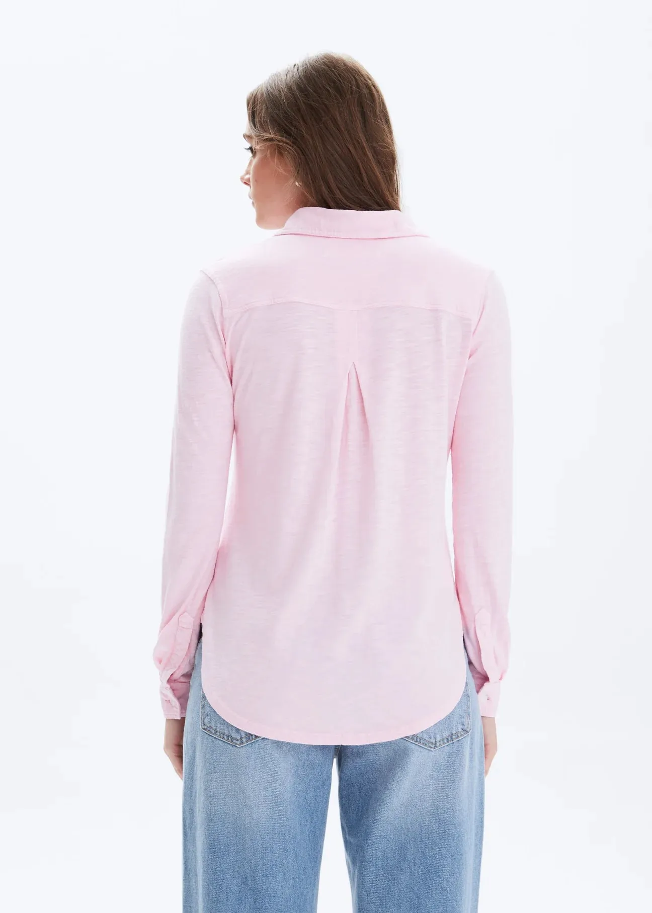 Amrat Button Down - Blush