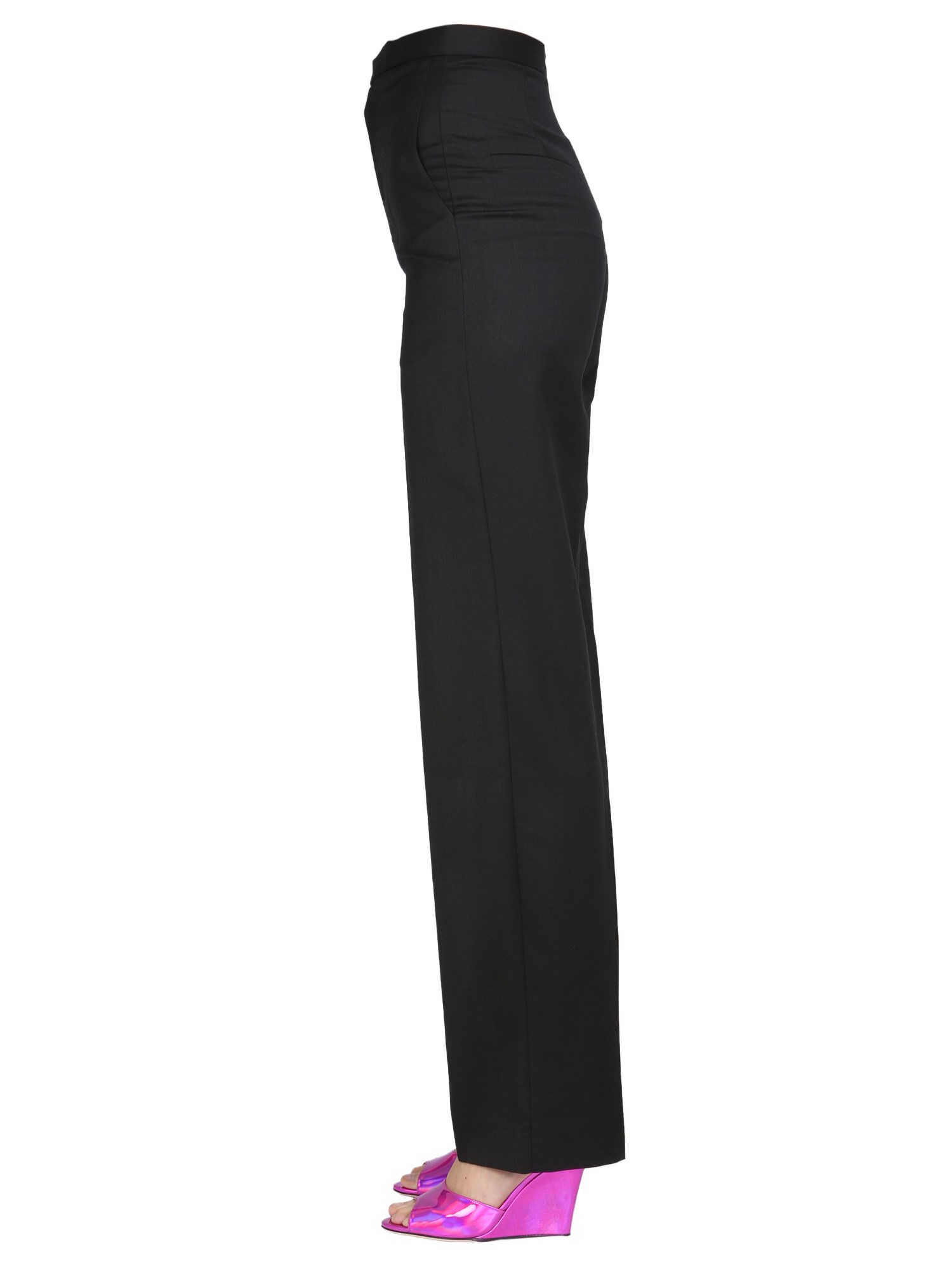 ANOUKI Wool Pants Straight Leg