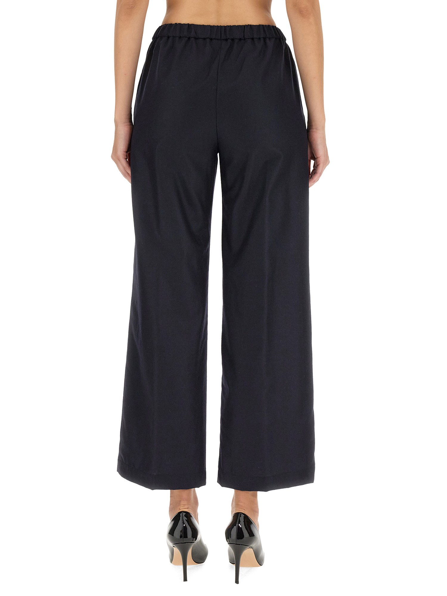 Aspesi wool wide-leg pants