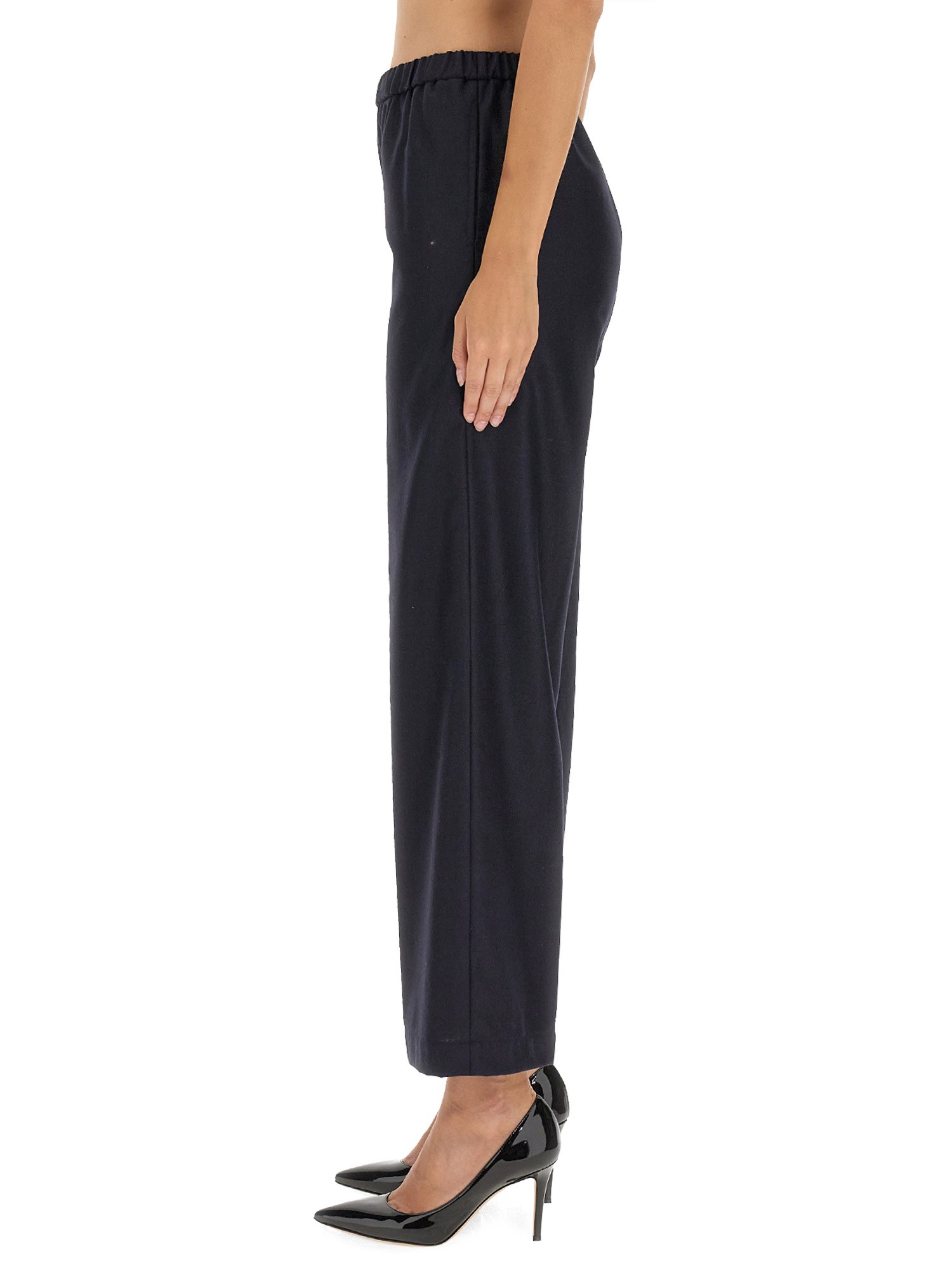 Aspesi wool wide-leg pants