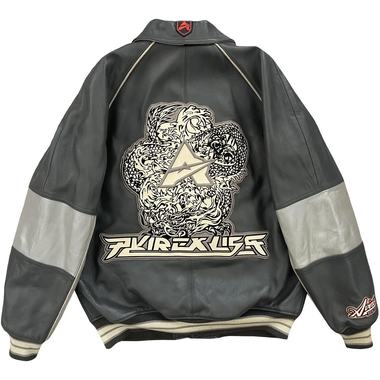 Avirex Leather Varsity Jacket