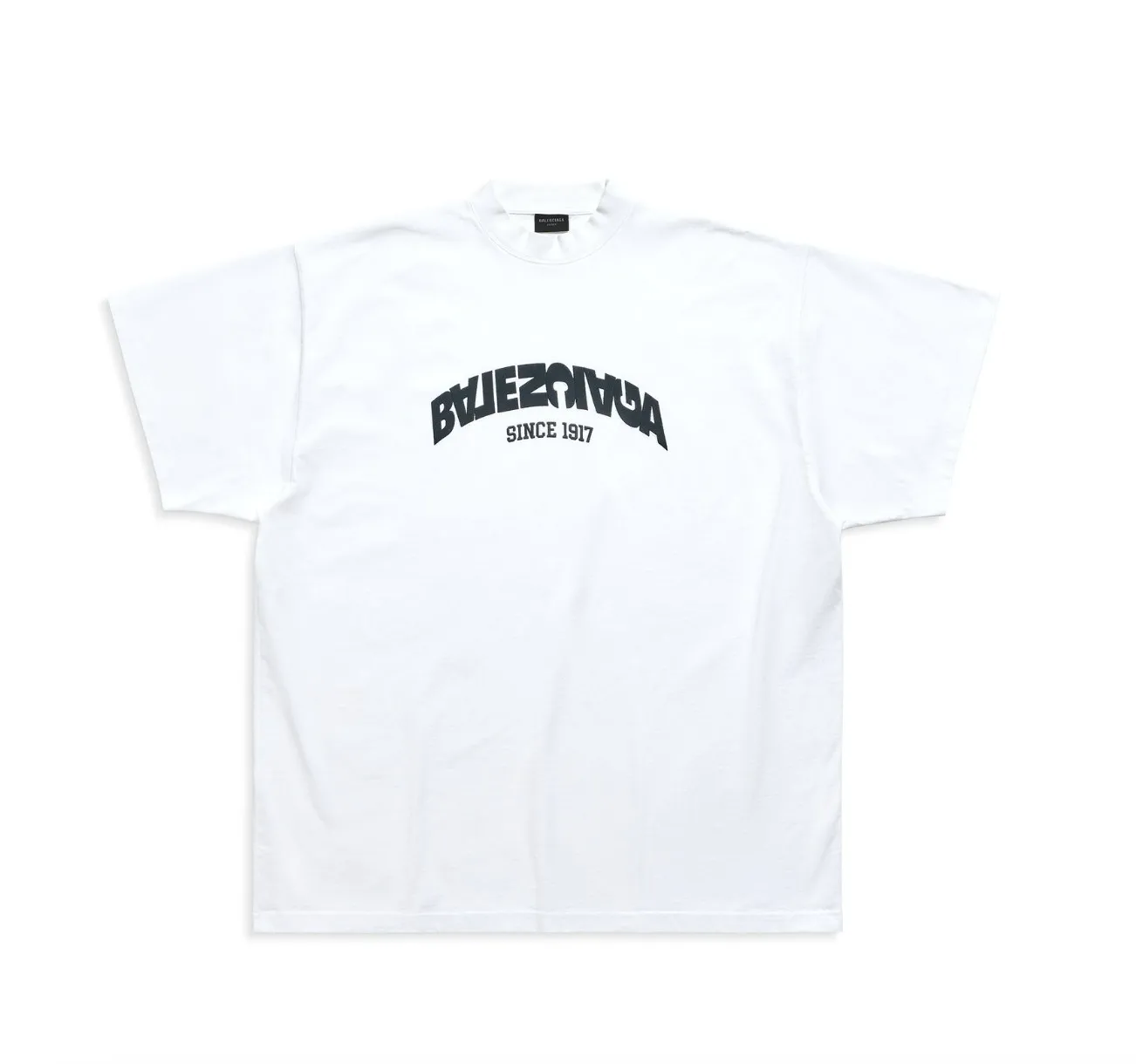 BALENCIAGA  |Crew Neck Street Style Plain Cotton Short Sleeves Oversized