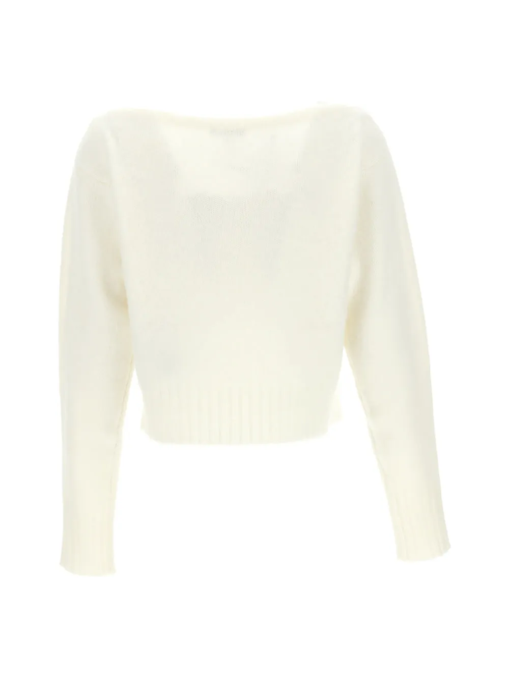 Balmain fine knit jumper, slash-neck