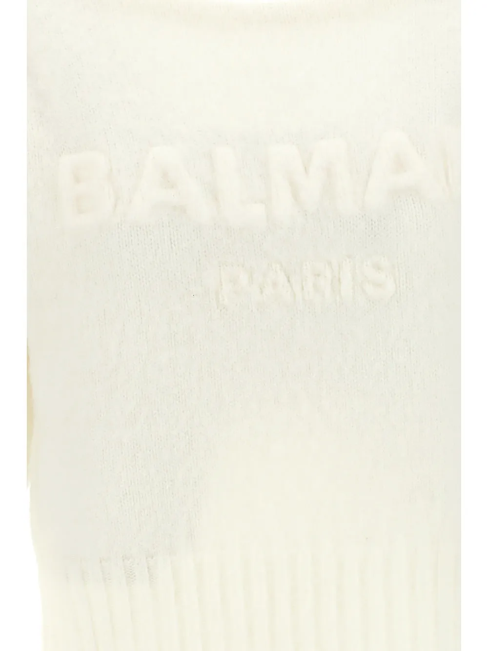 Balmain fine knit jumper, slash-neck