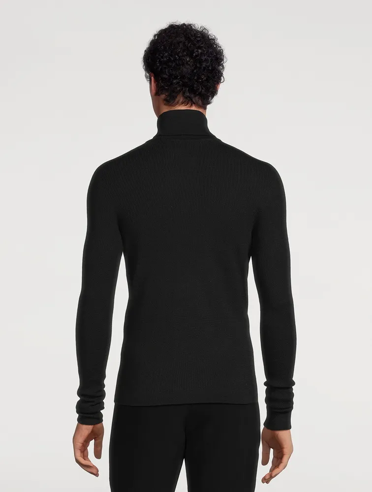 BALMAIN Pierre Wool Turtleneck Sweater