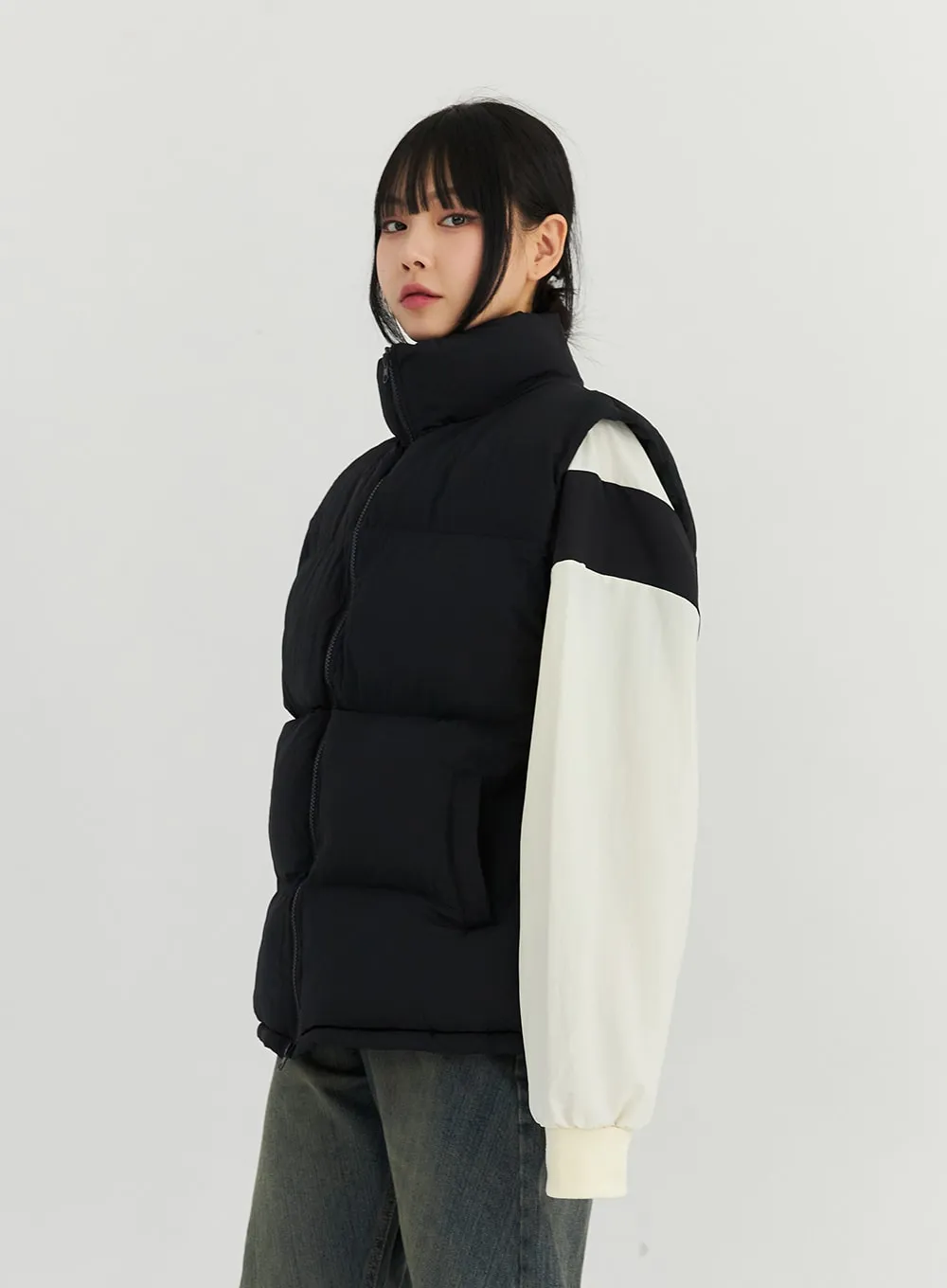 Basic Unisex Puffer Vest (CN309)