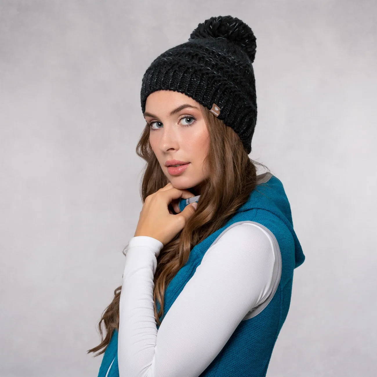 Beanie Hochanger - Winter Knit Hats for Women - High Quality Warm Headwear