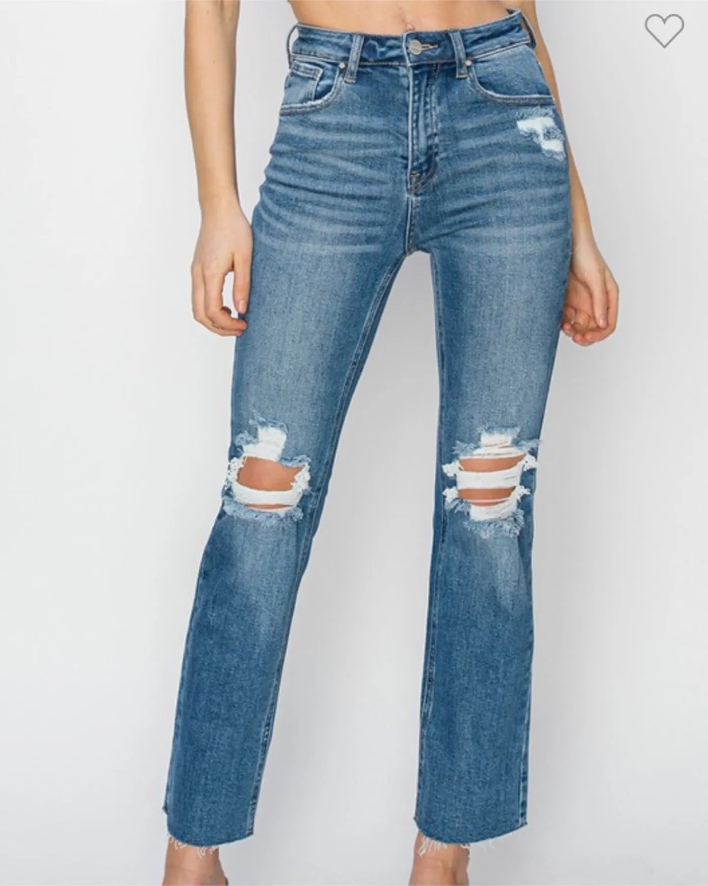 Beatriz High Rise Ankle Jean is a popular style of denim pants for women.