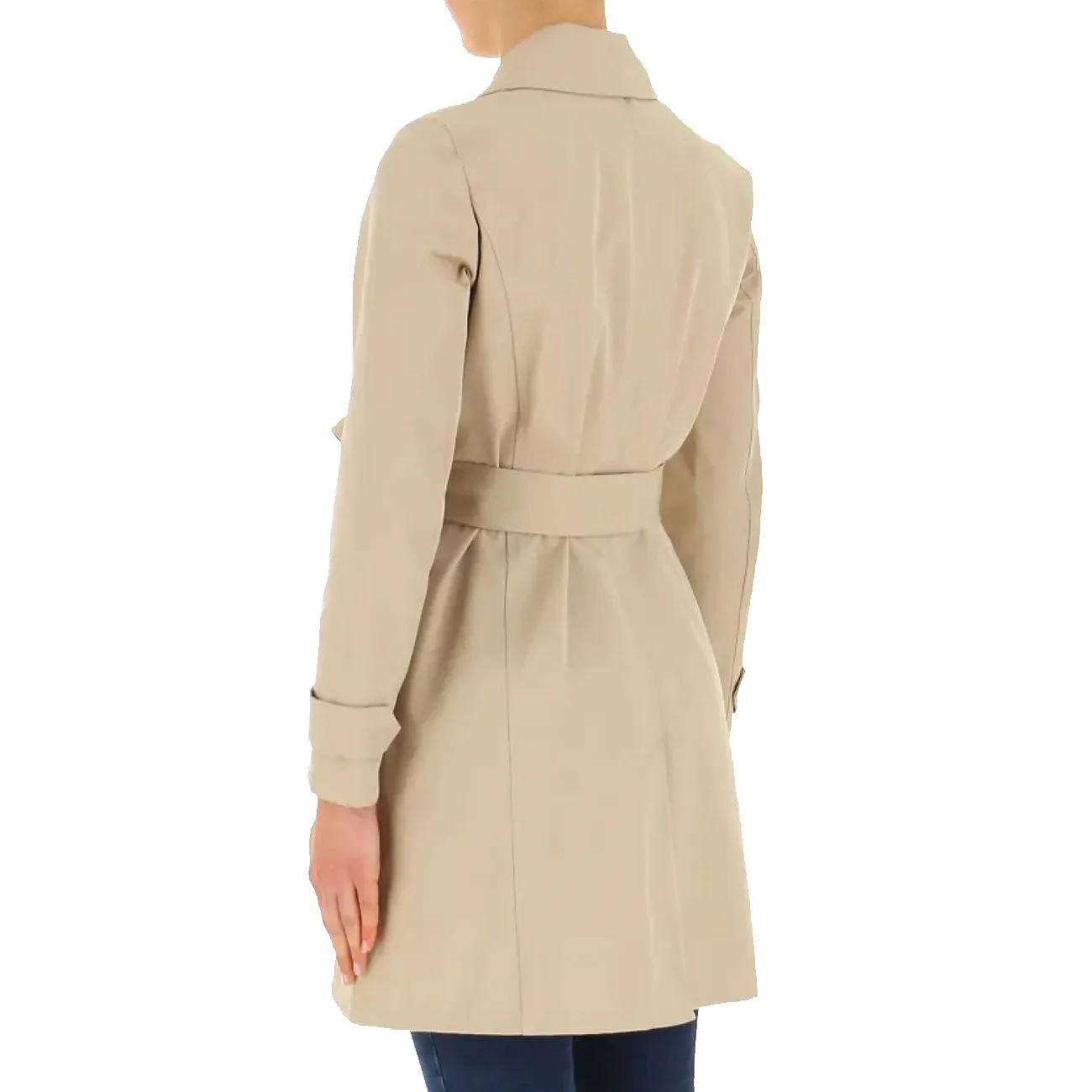 Beige Trench Coat for Women