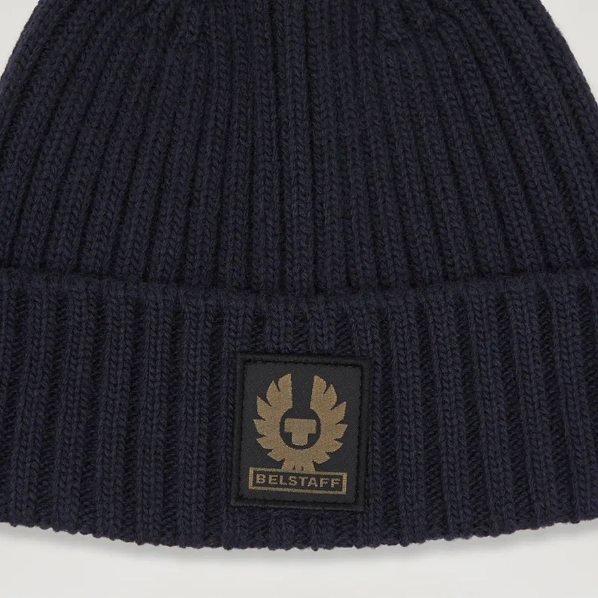 Belstaff Dark Navy Lambswool Beanie Watch - Buy Now