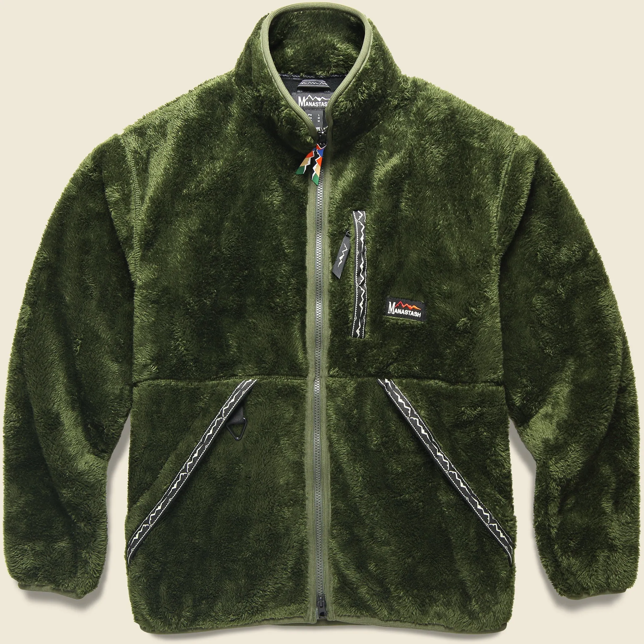 Bigfoot Fleece Jacket - Olive