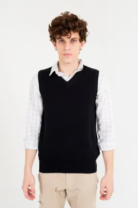 Black Sweater Vest