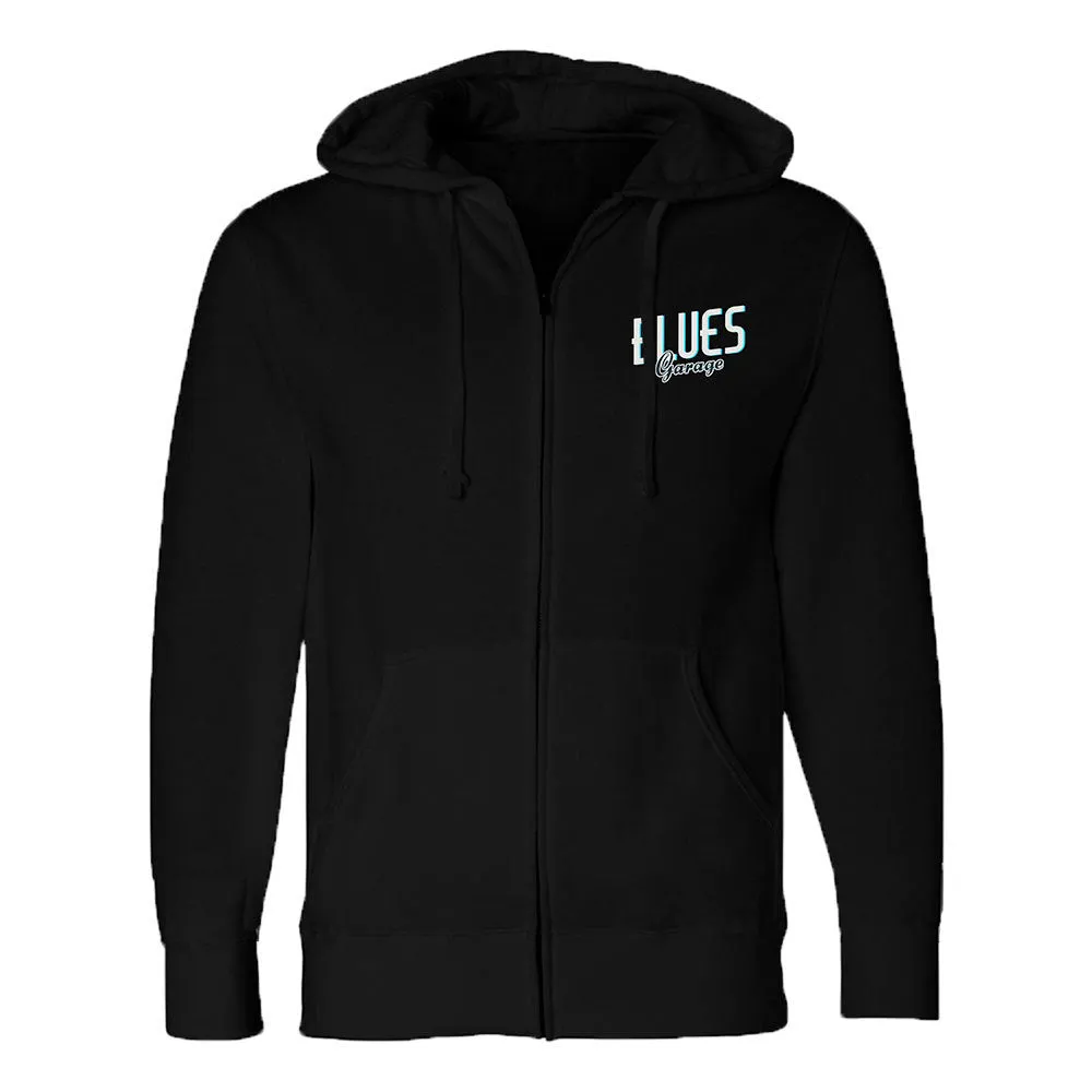 Blues Garage Zip-Up Hoodie (Unisex)