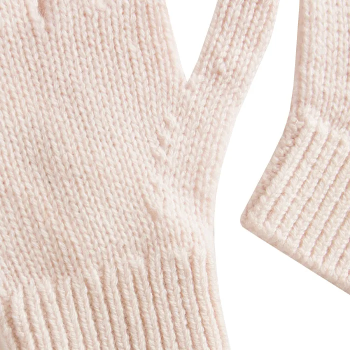 Bonpoint Child Birk Gloves - Pale Pink