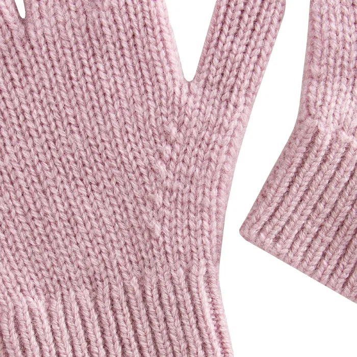 Bonpoint Child Birk Gloves - Peony Pink