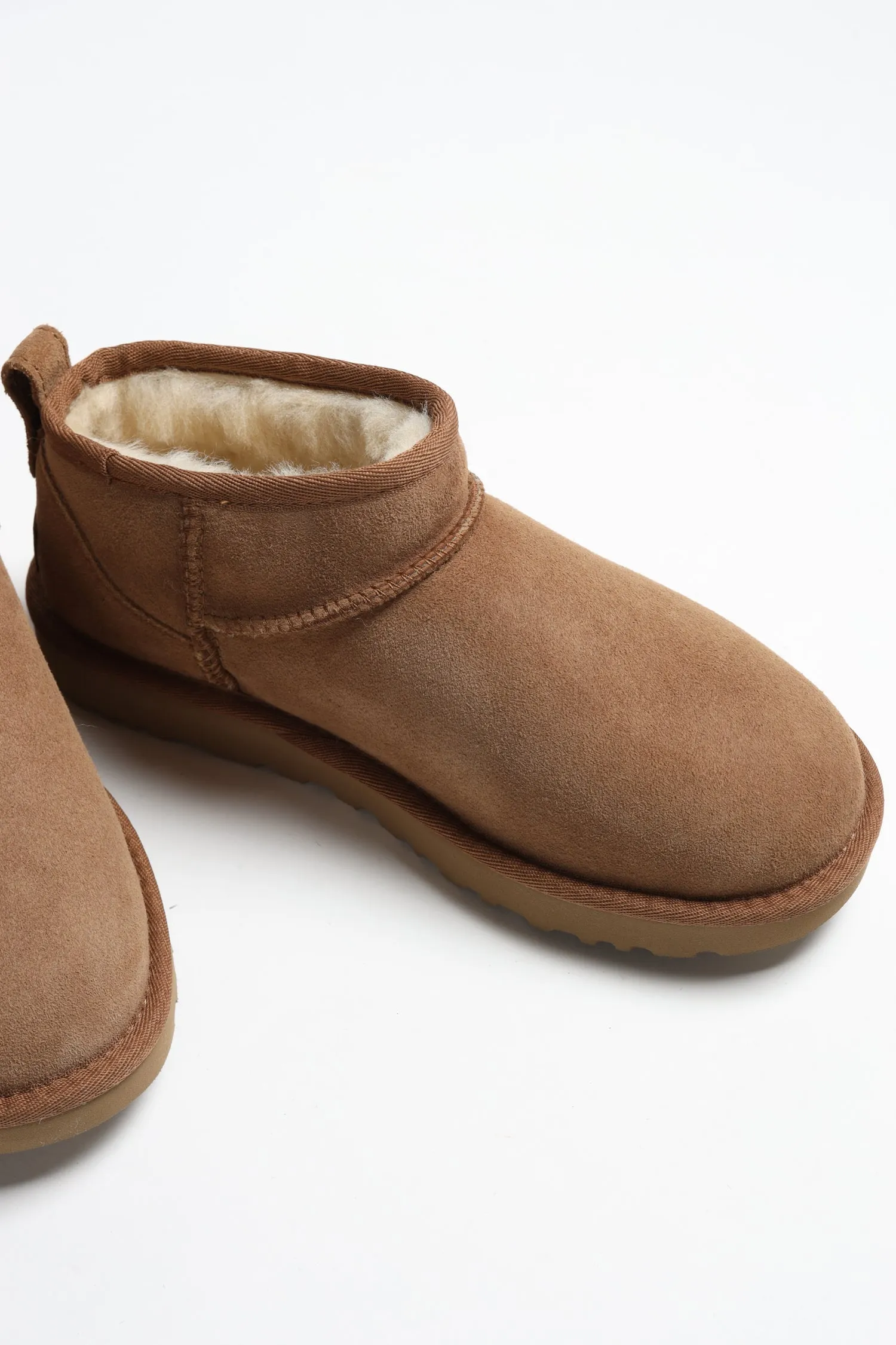 Boots Classic Ultra Mini in Chestnut