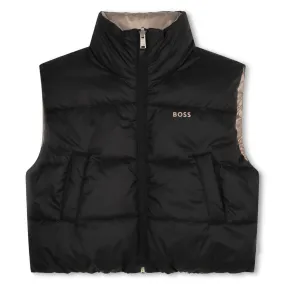 Boss 2 Color Reversible Puffer Vest