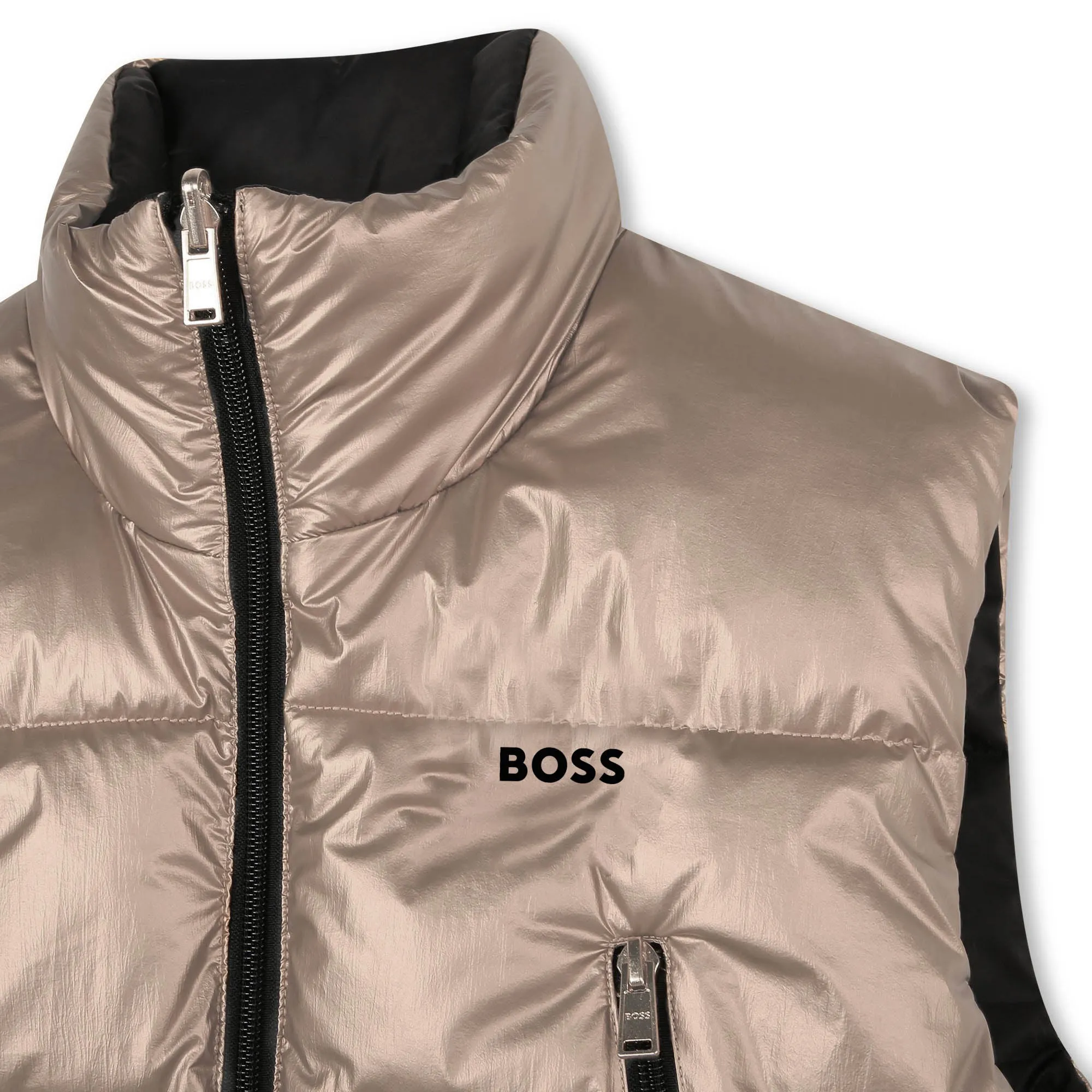 Boss 2 Color Reversible Puffer Vest