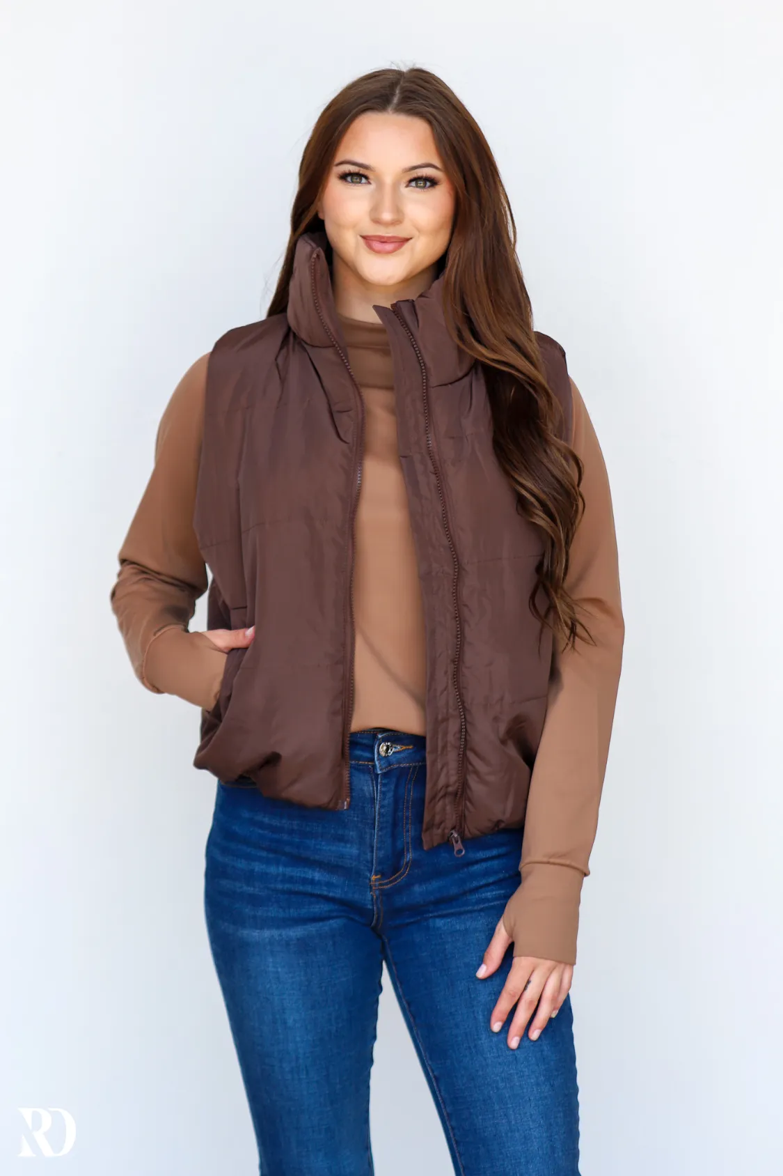 Brown Cloud Vest | RD Basics