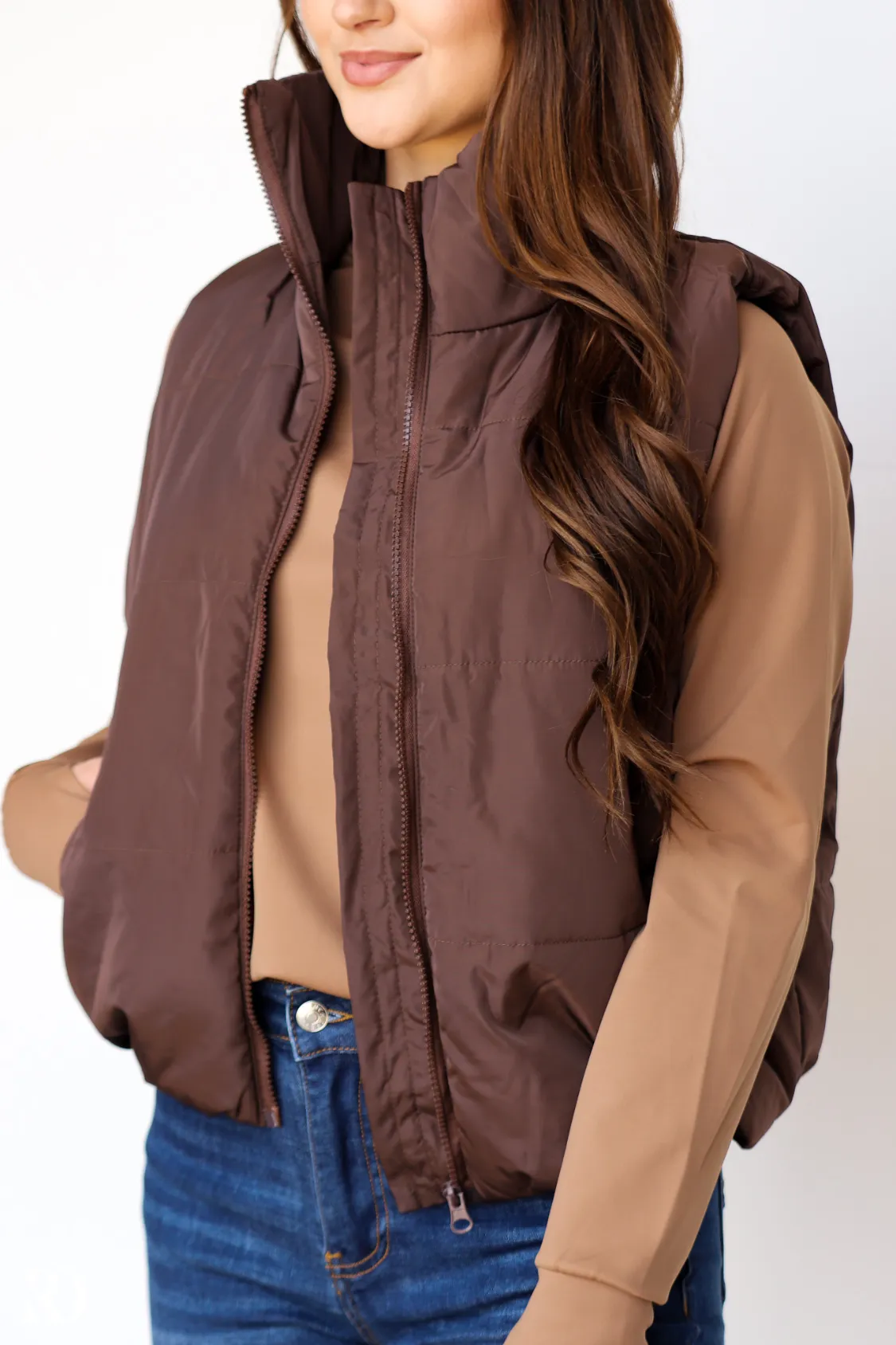 Brown Cloud Vest | RD Basics