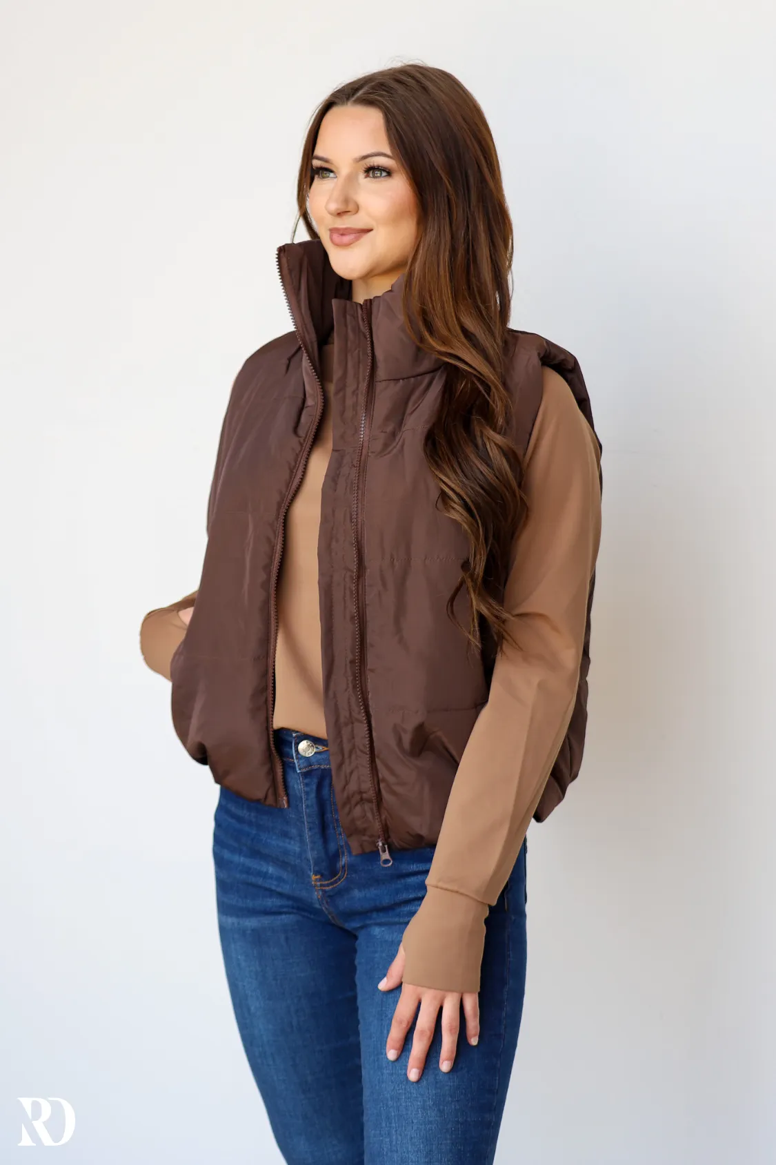 Brown Cloud Vest | RD Basics