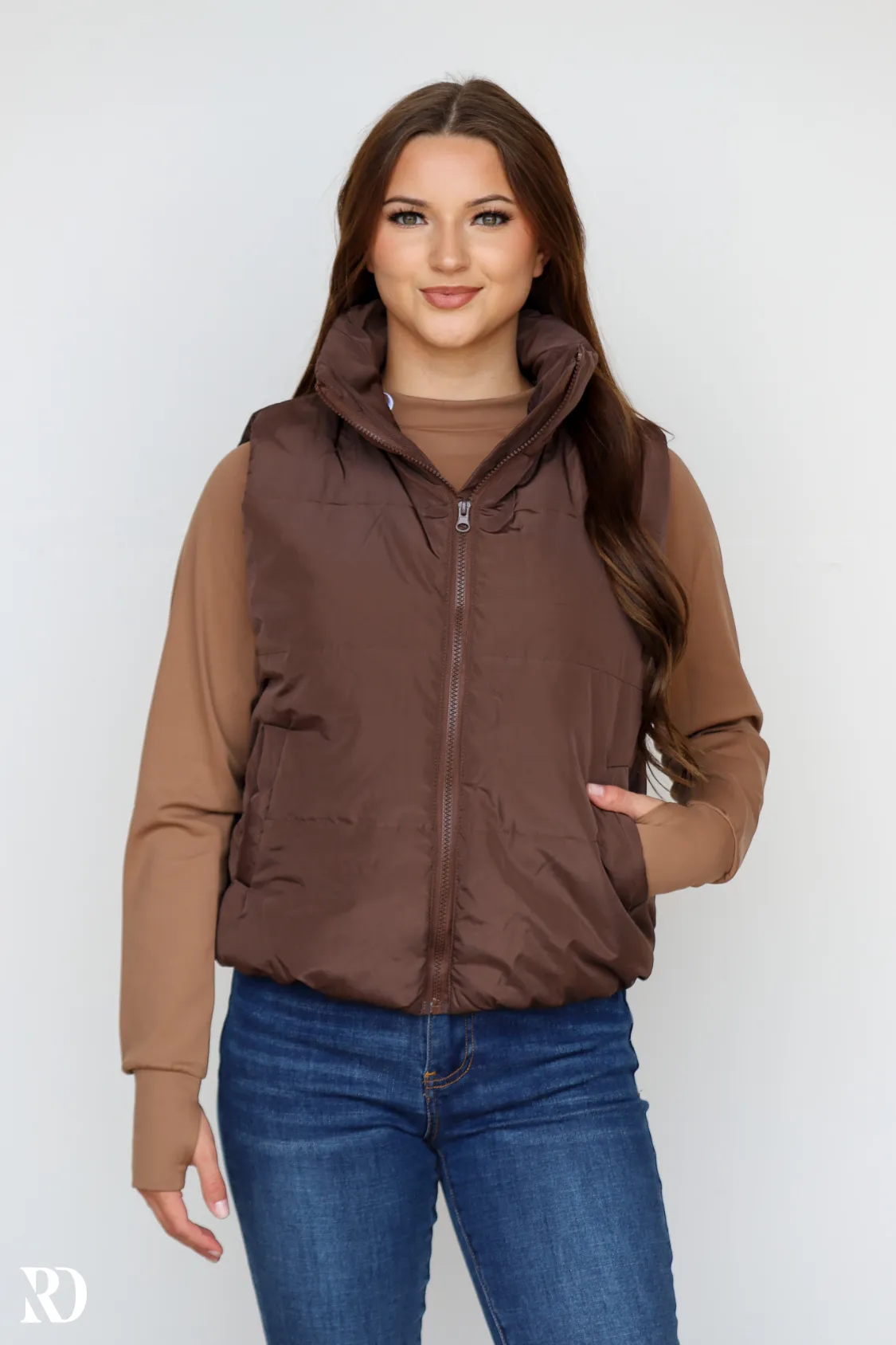 Brown Cloud Vest | RD Basics