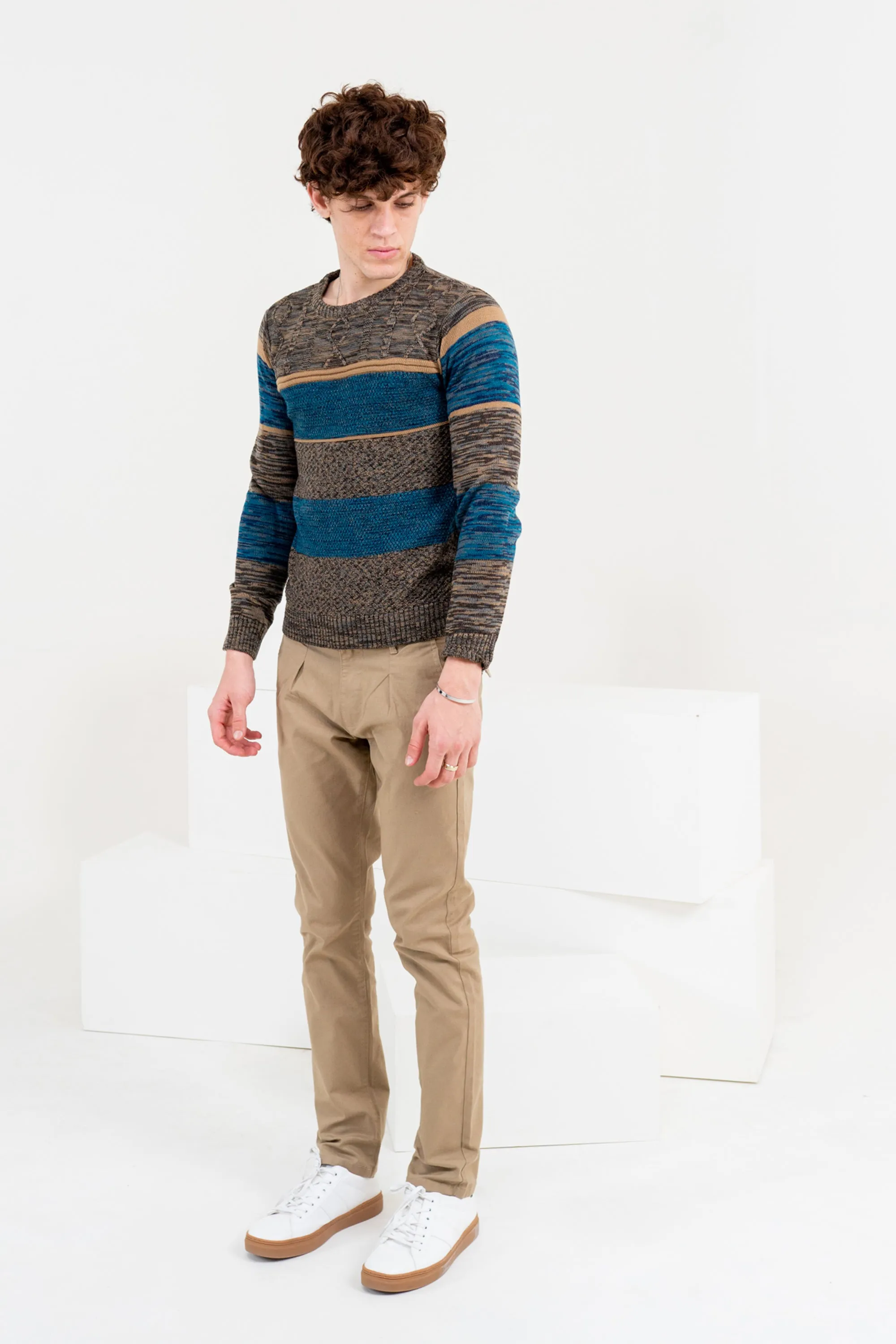 Brown Nordic Sweater