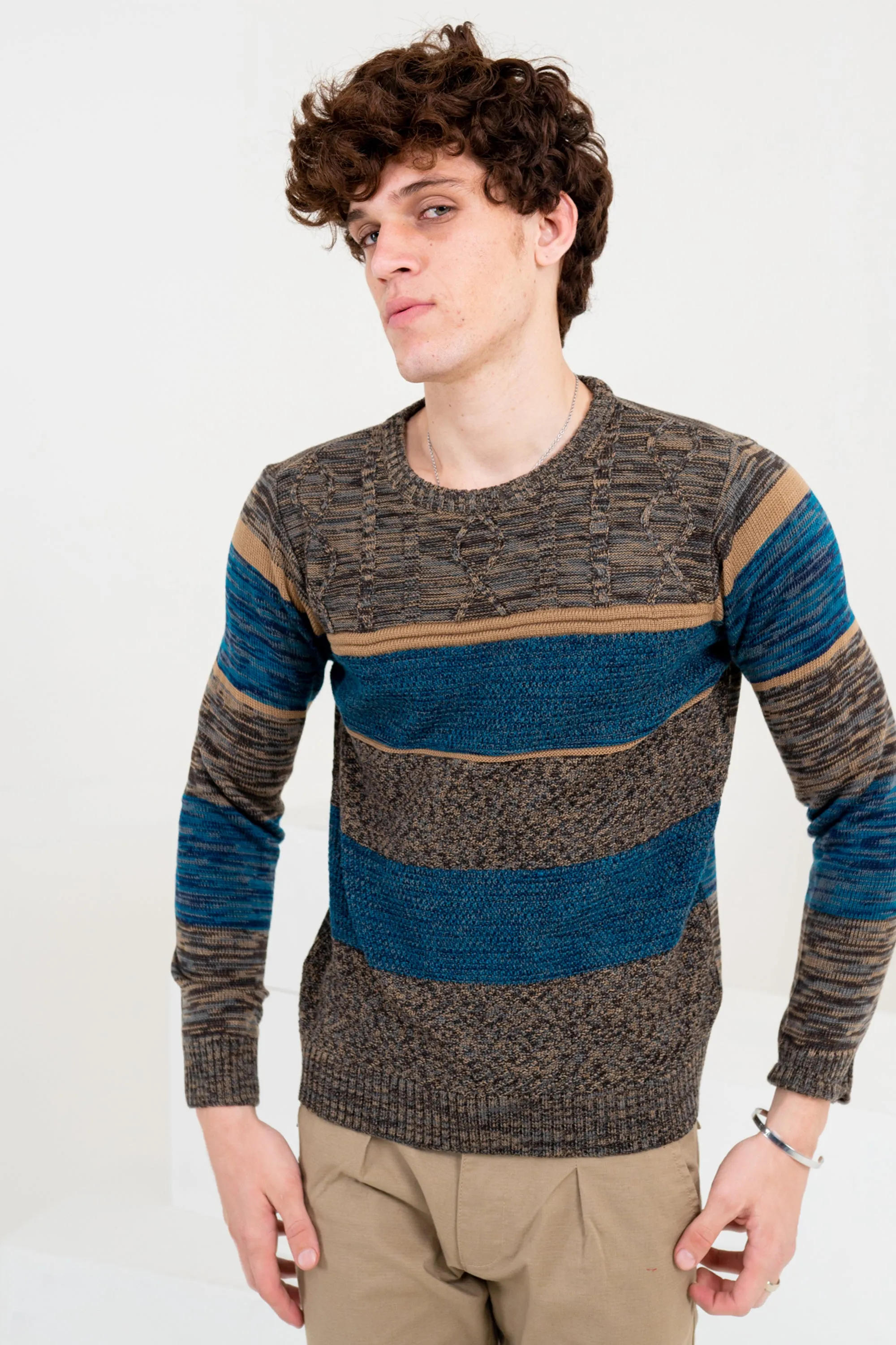 Brown Nordic Sweater