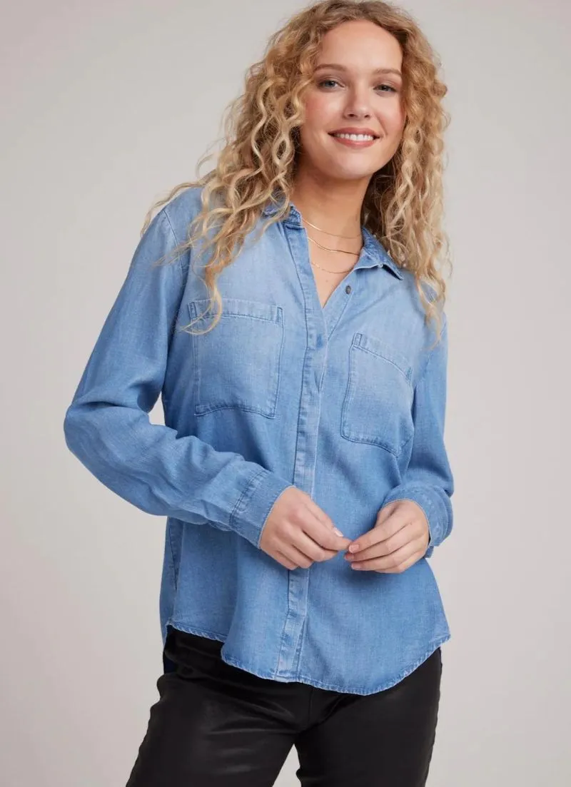 Button Down Shirt with Two Pockets