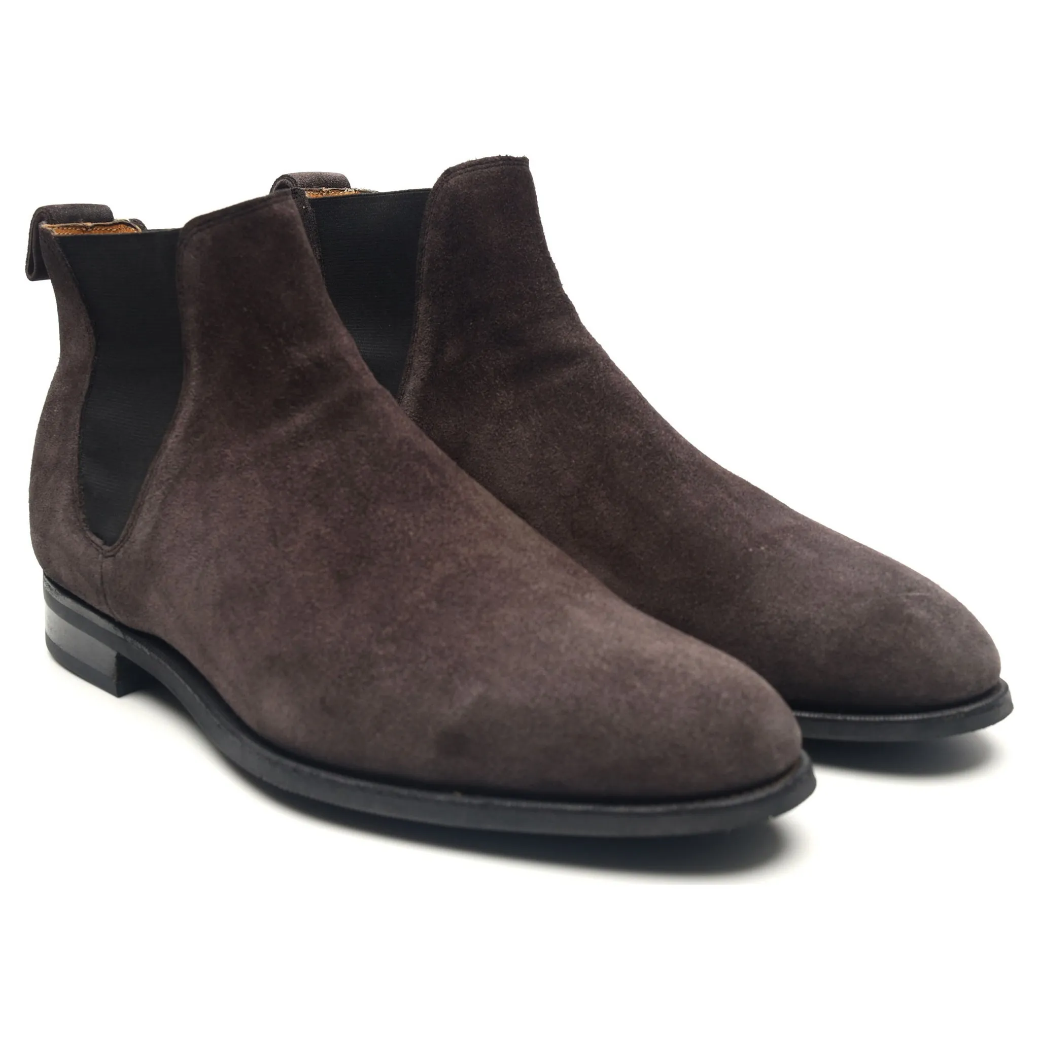 'Camden' Grey Suede Chelsea Boots UK 10 E