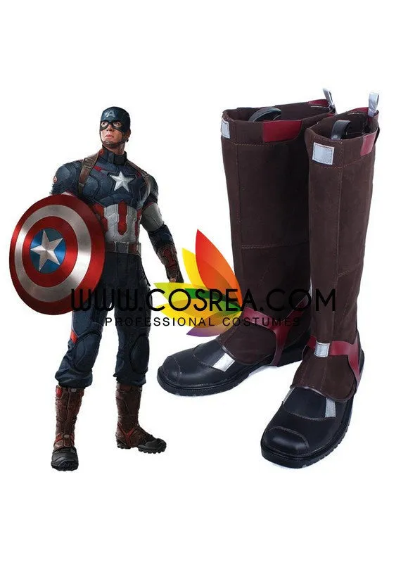 Captain America Cosplay Shoes